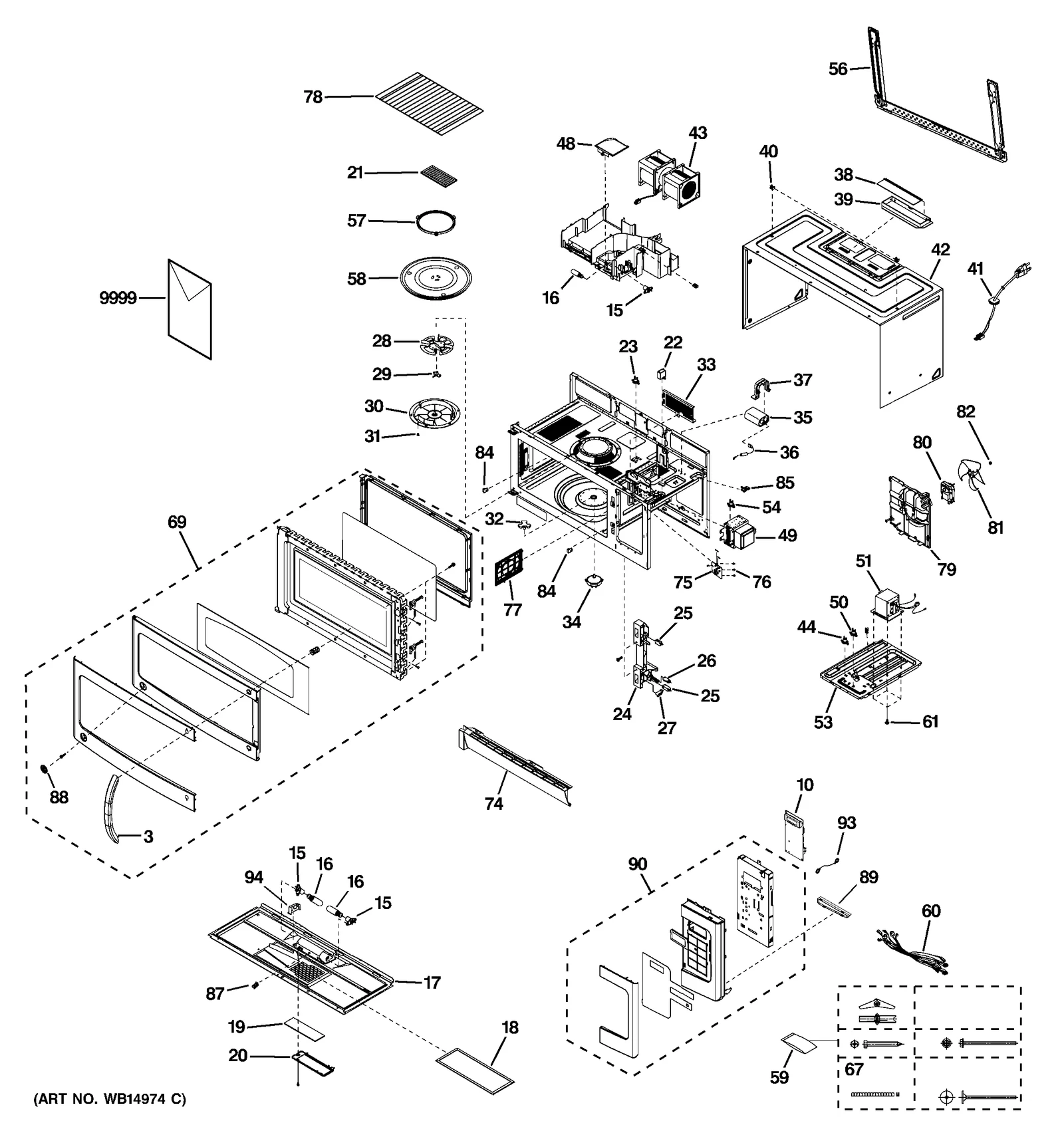Stainless Steel Handle Assembly