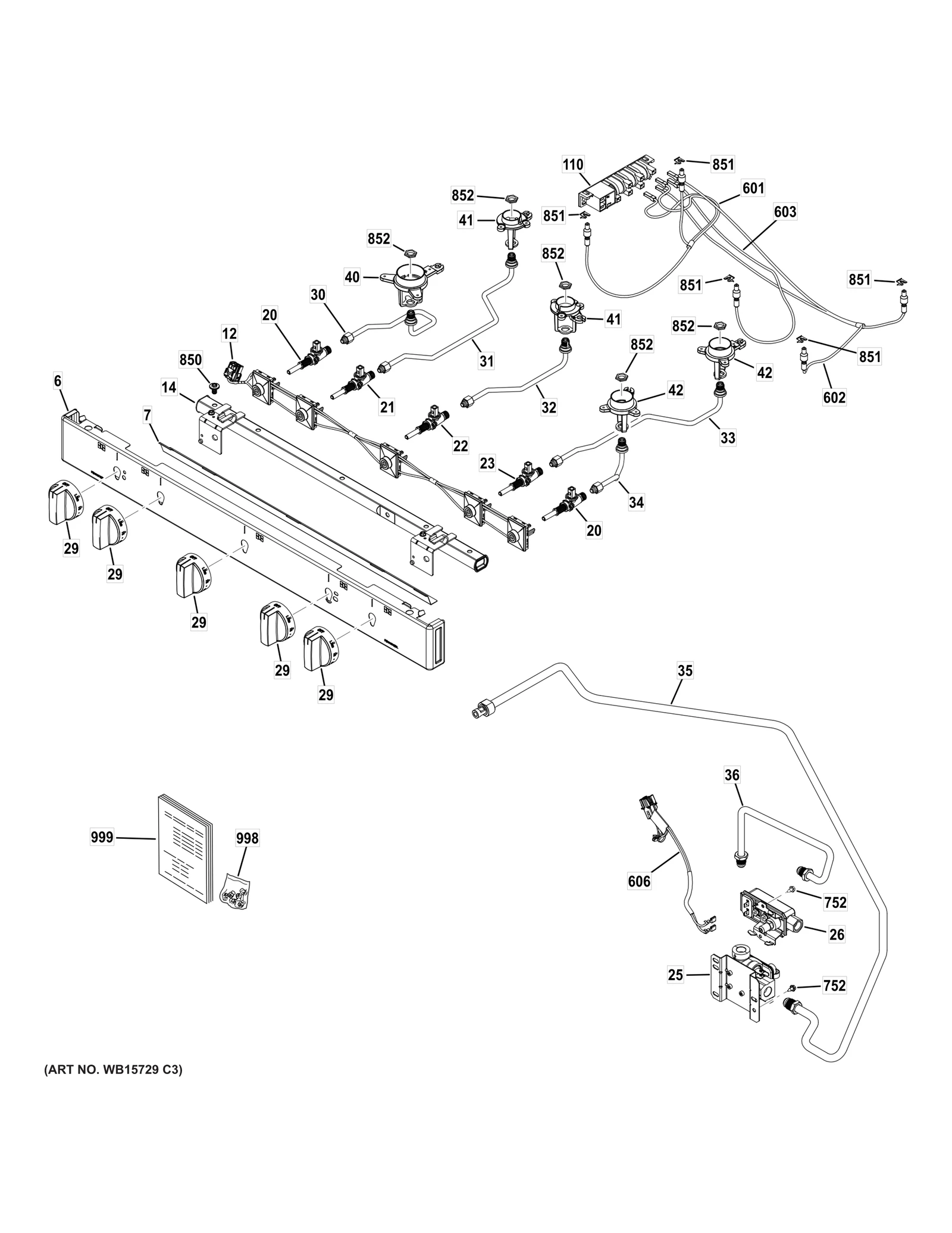 GAS & BURNER PARTS
