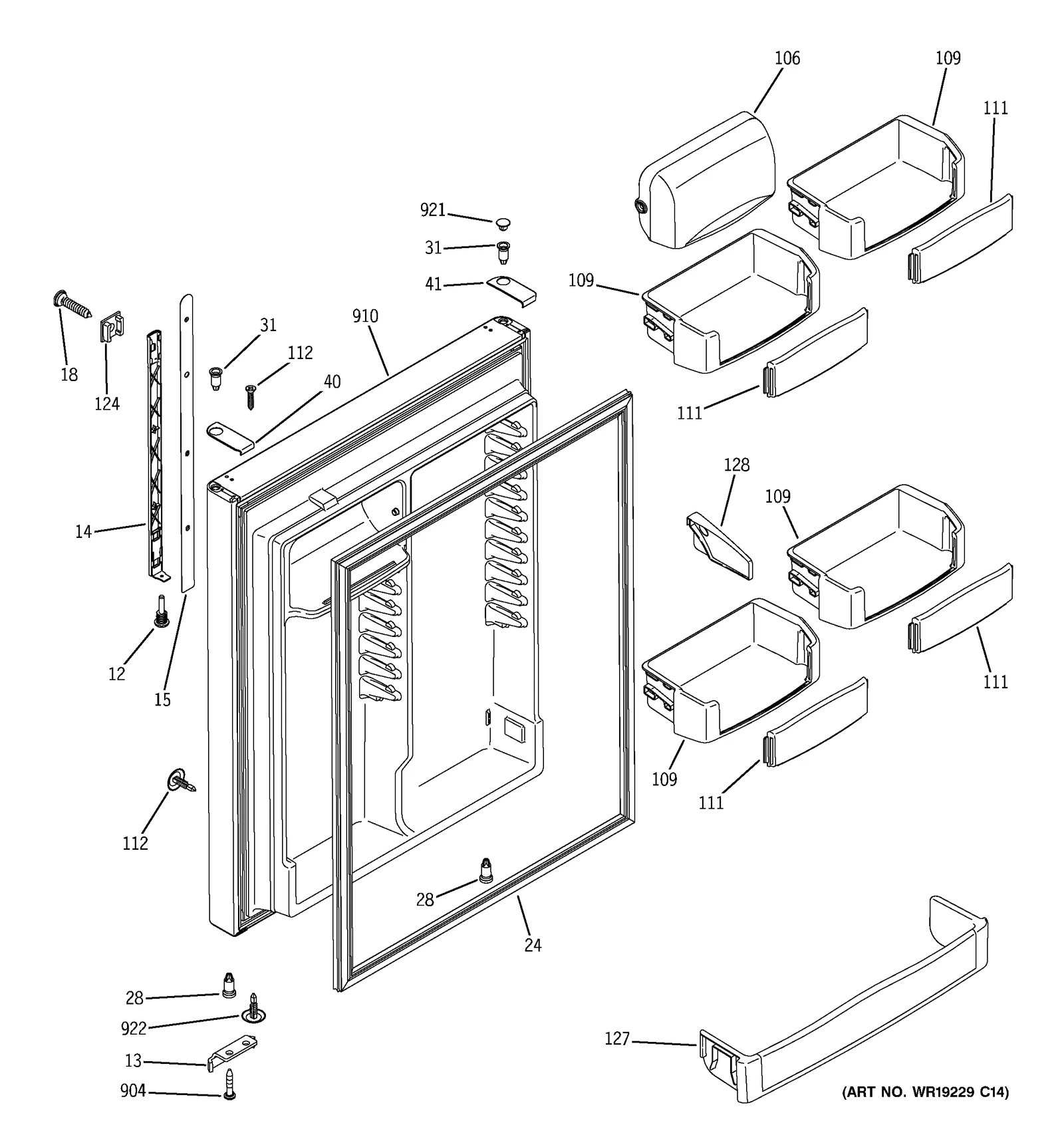 Door Foam Assembly