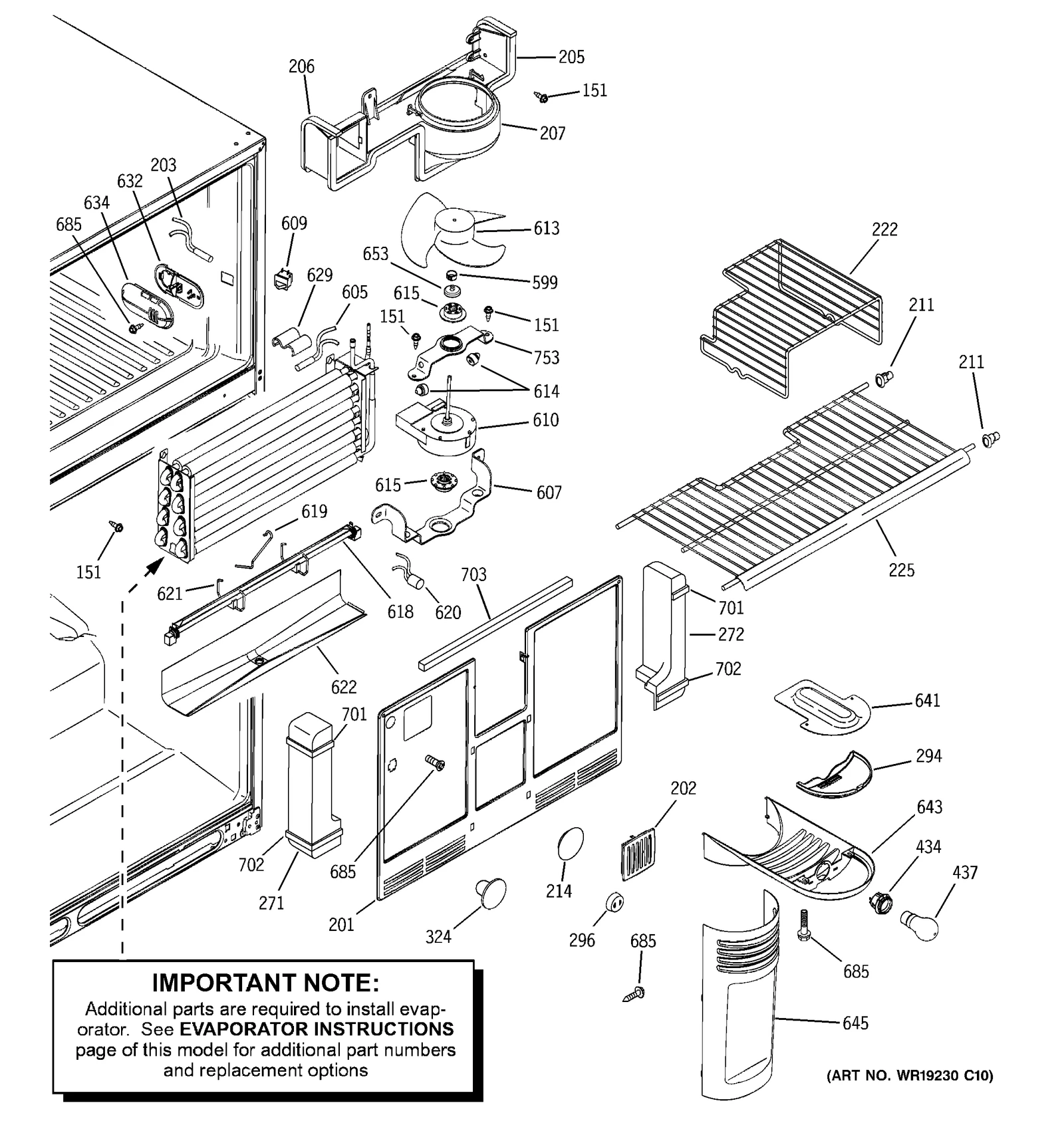 Cantilever Shelf