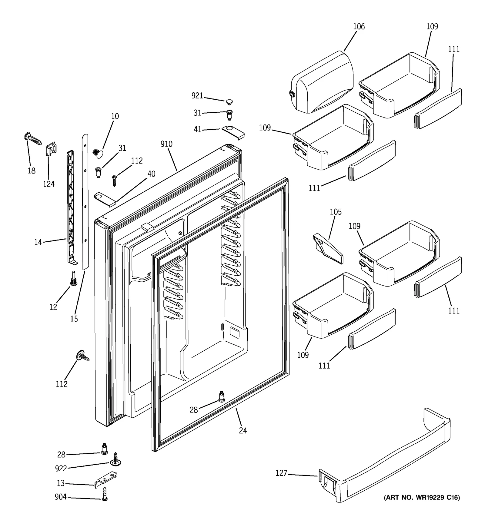 Door Foam Assembly