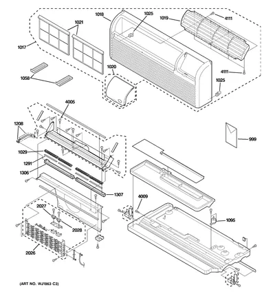 GRILL, HEATER & BASE PAN PARTS