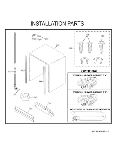 INSTALLATION PARTS
