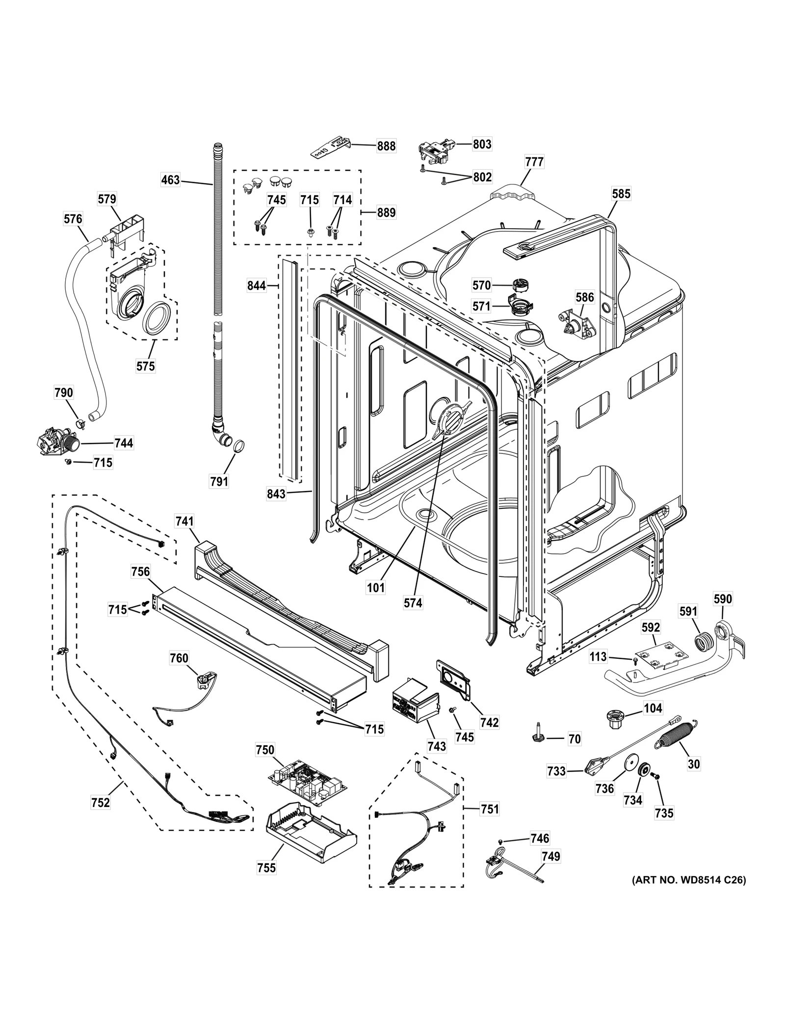 Harness Asm Diverter