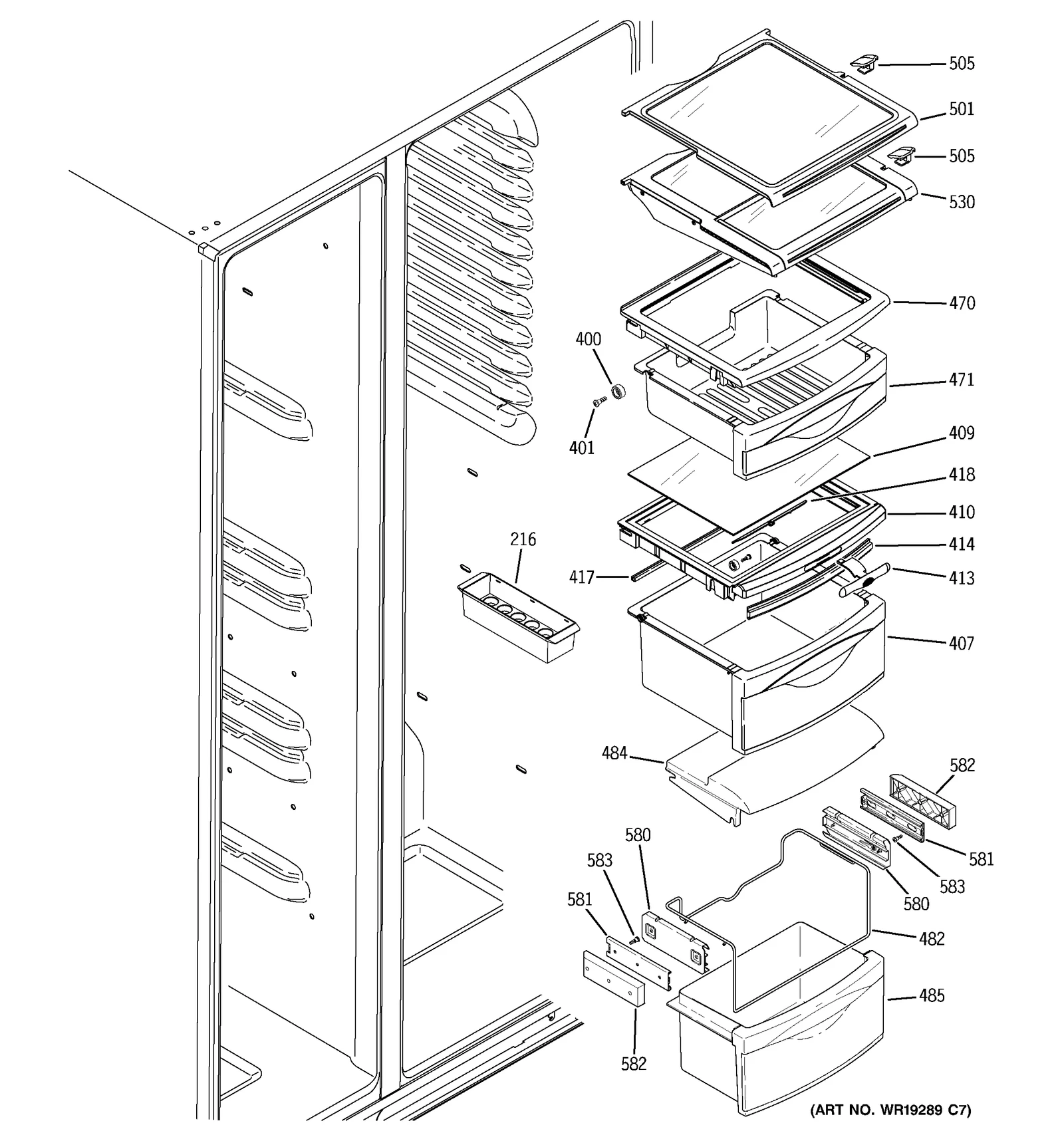 Top Pan Assembly