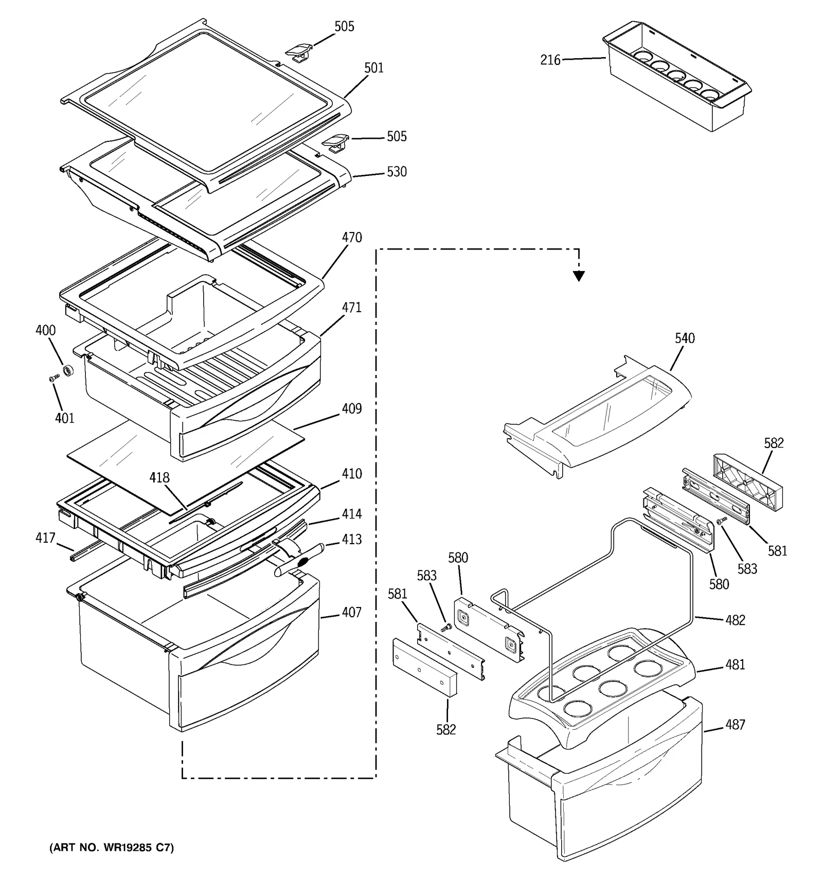 Cover Pan Assembly