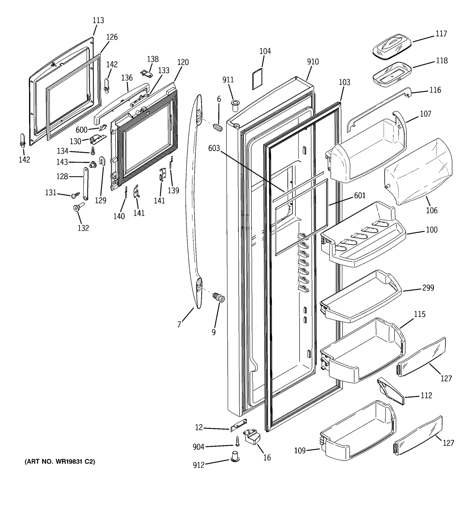Stainless Steel Door Assembly Kit
