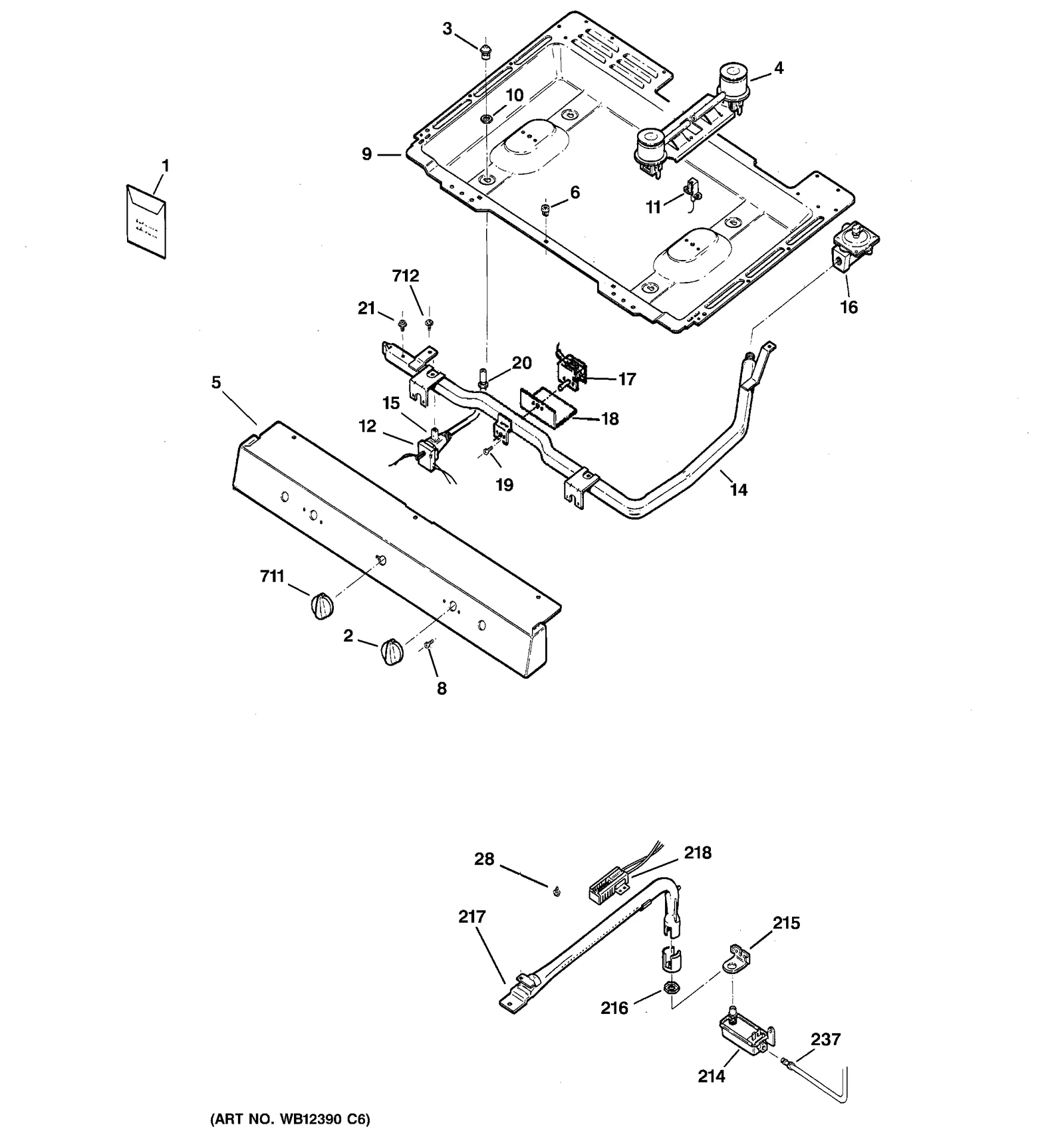 Service 140 W1S Switch Valve