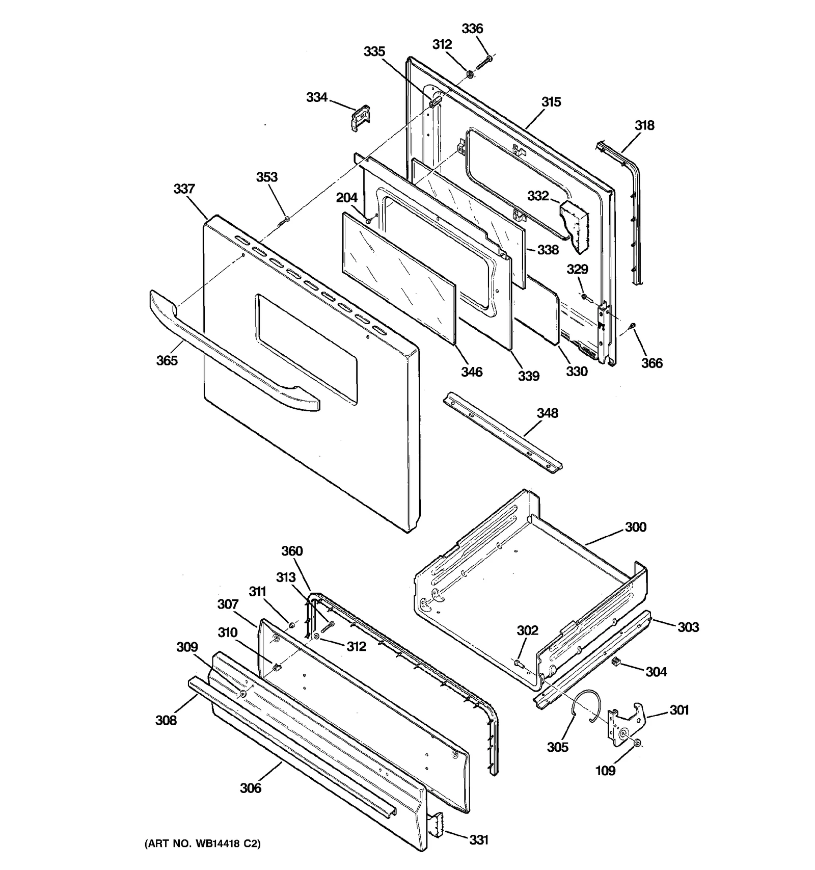 Drawer Panel (Black)