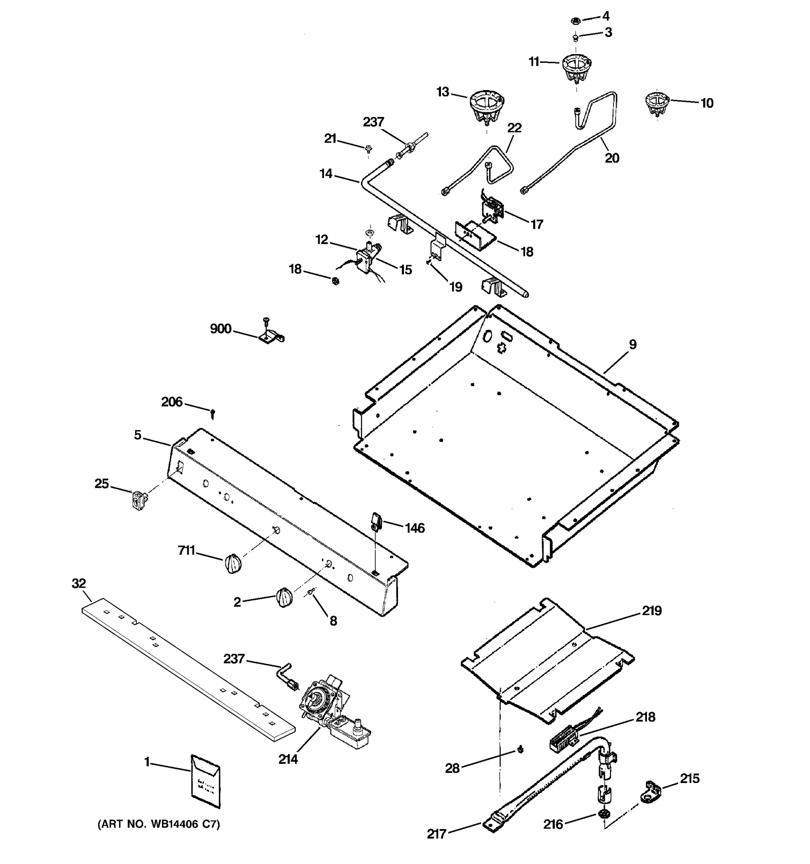 Supply Tube Manifold Assembly