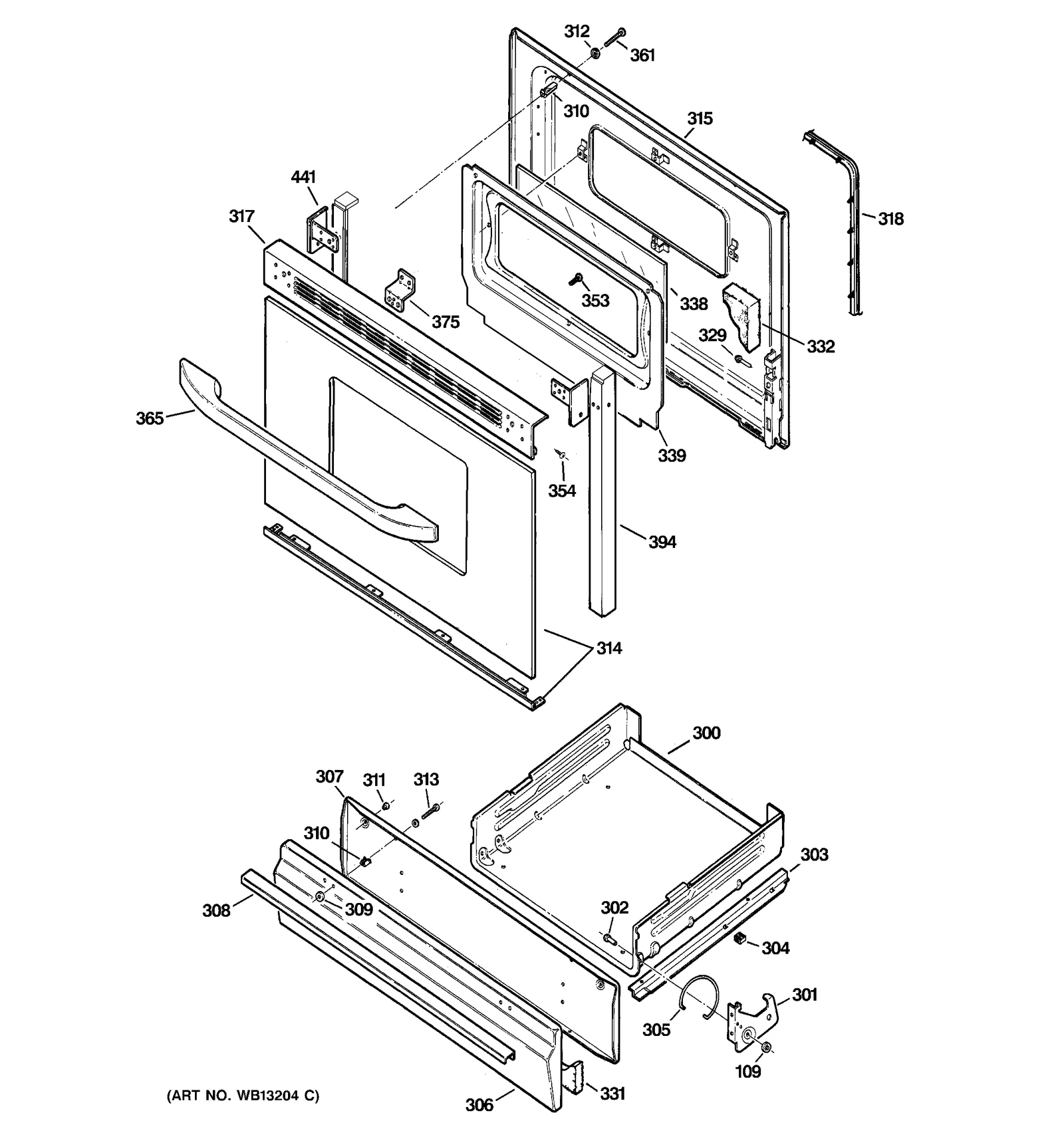 Drawer Panel Assembly