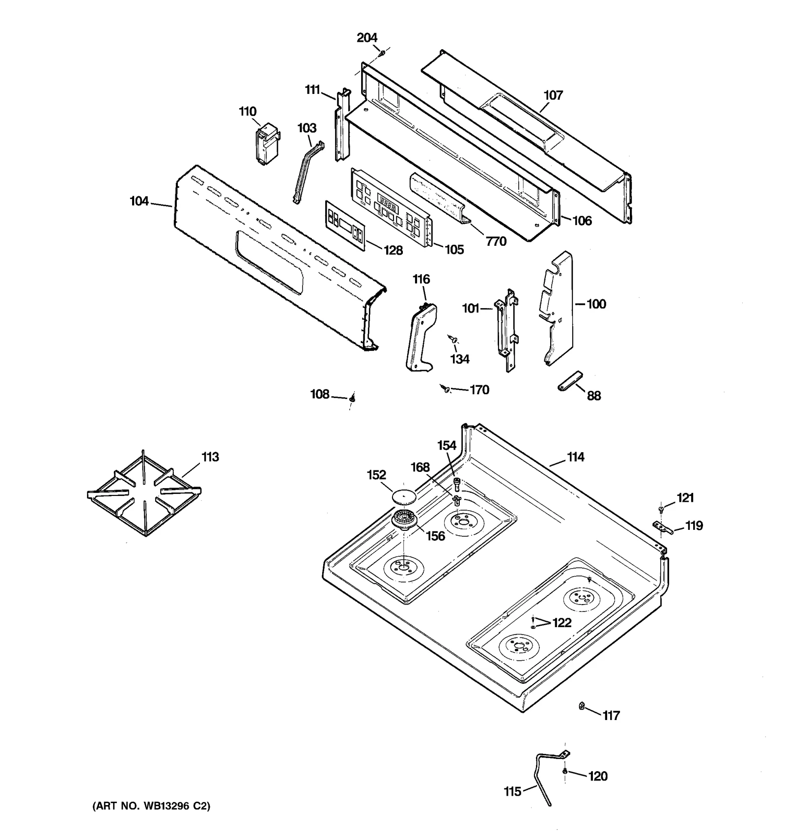 Trim and Bracket Assembly