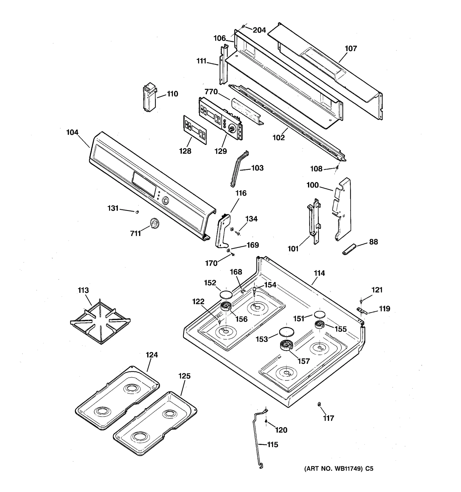 Left Pan Unit