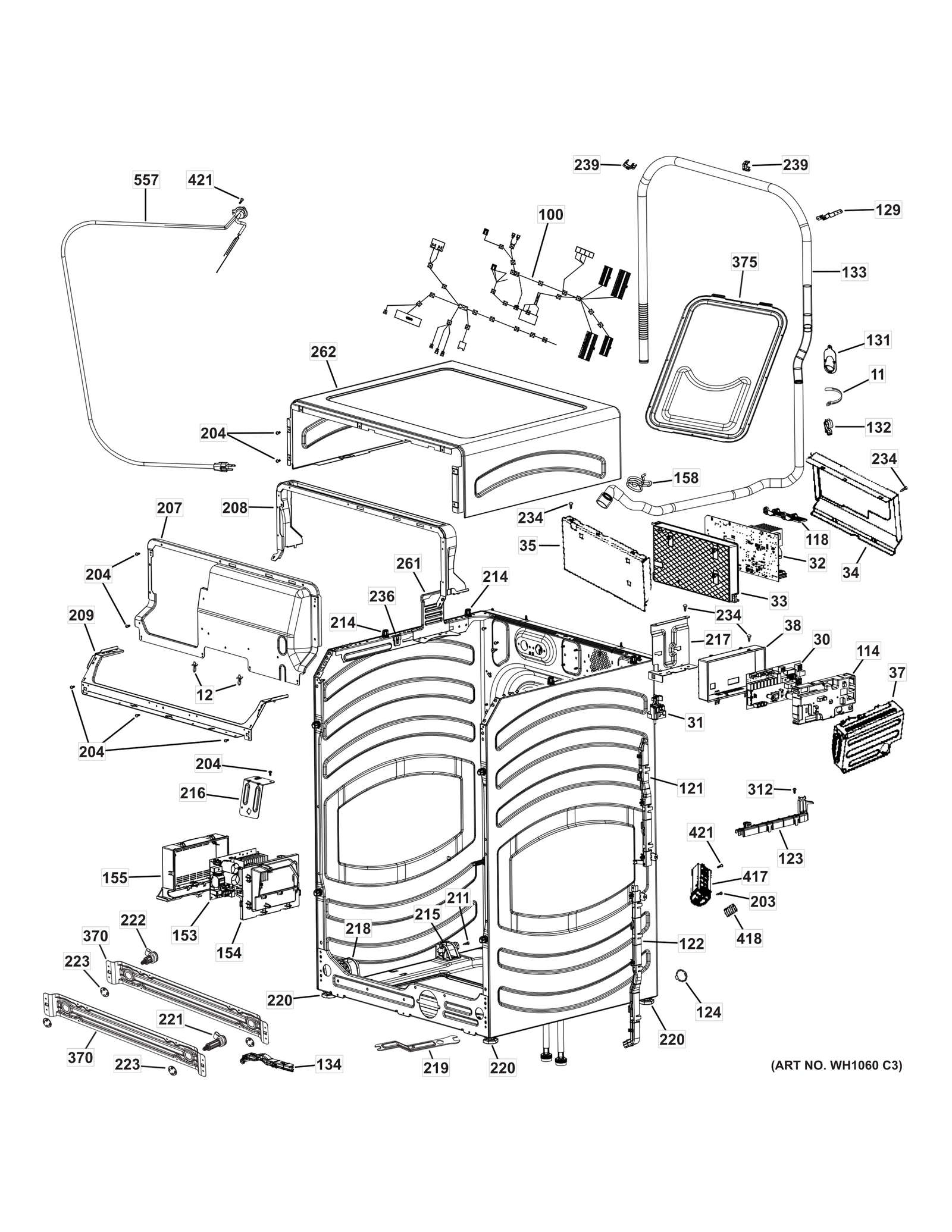 Damper Pin Access Cover