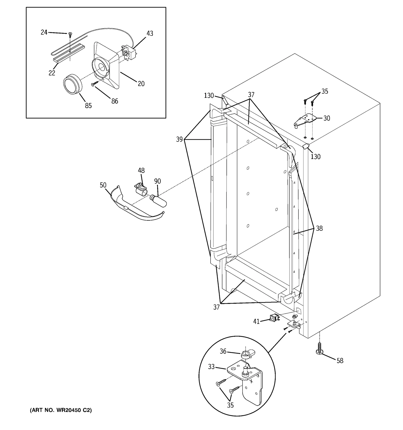 Clamp Cap Tube Assembly