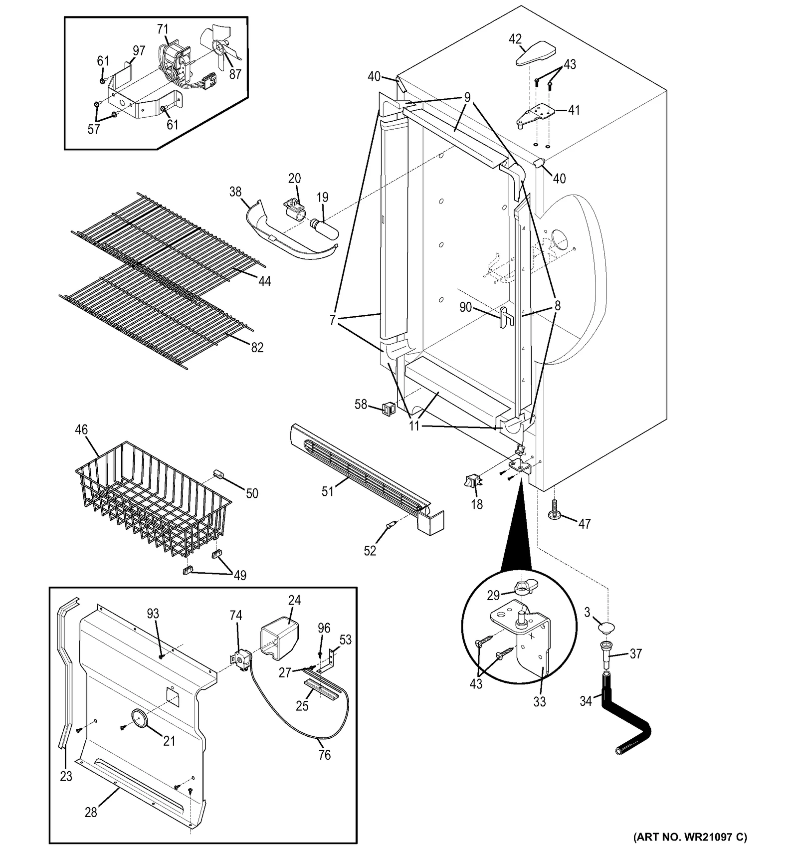 Fan Motor Mount Bracket
