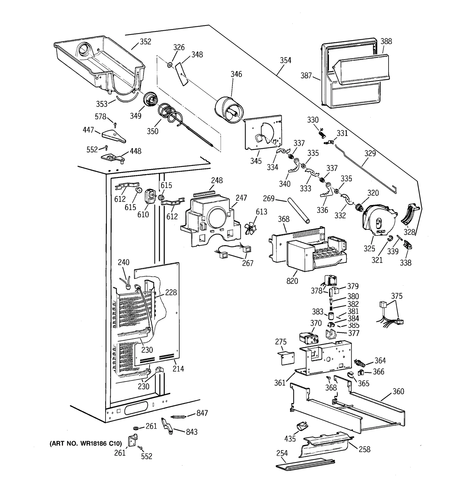Top Hinge Assembly