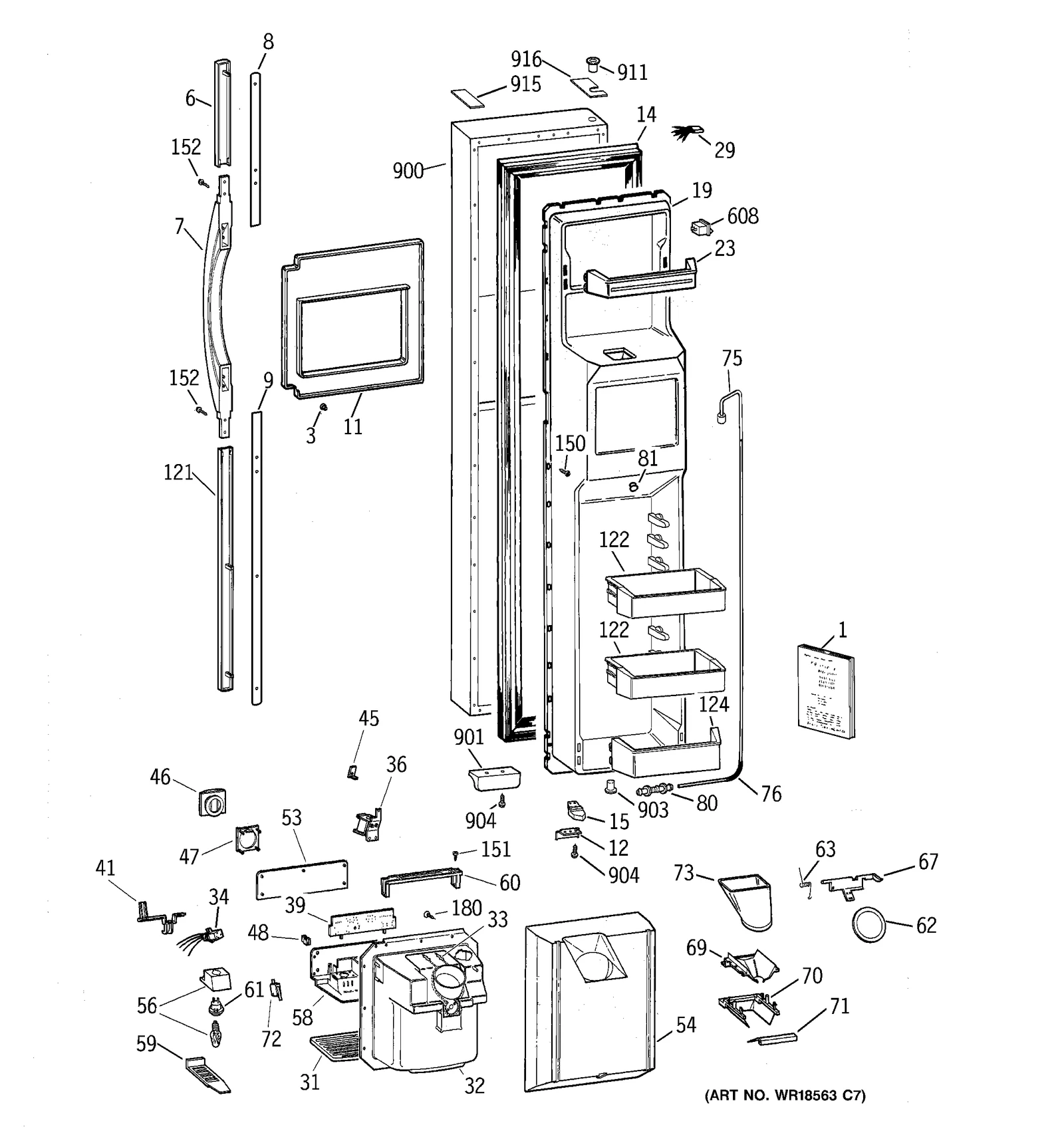 Door Foam Assembly