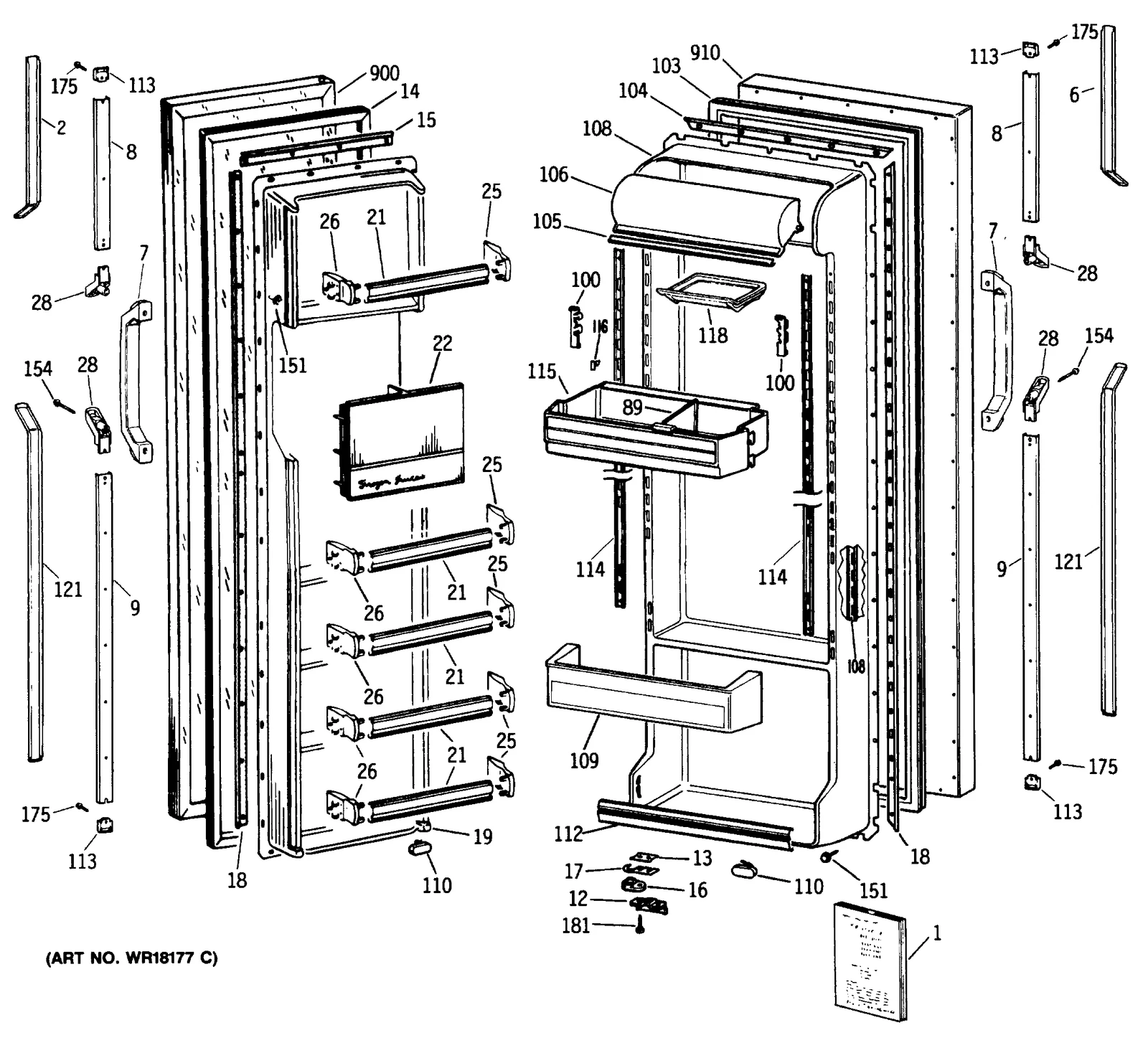 Door Shelf