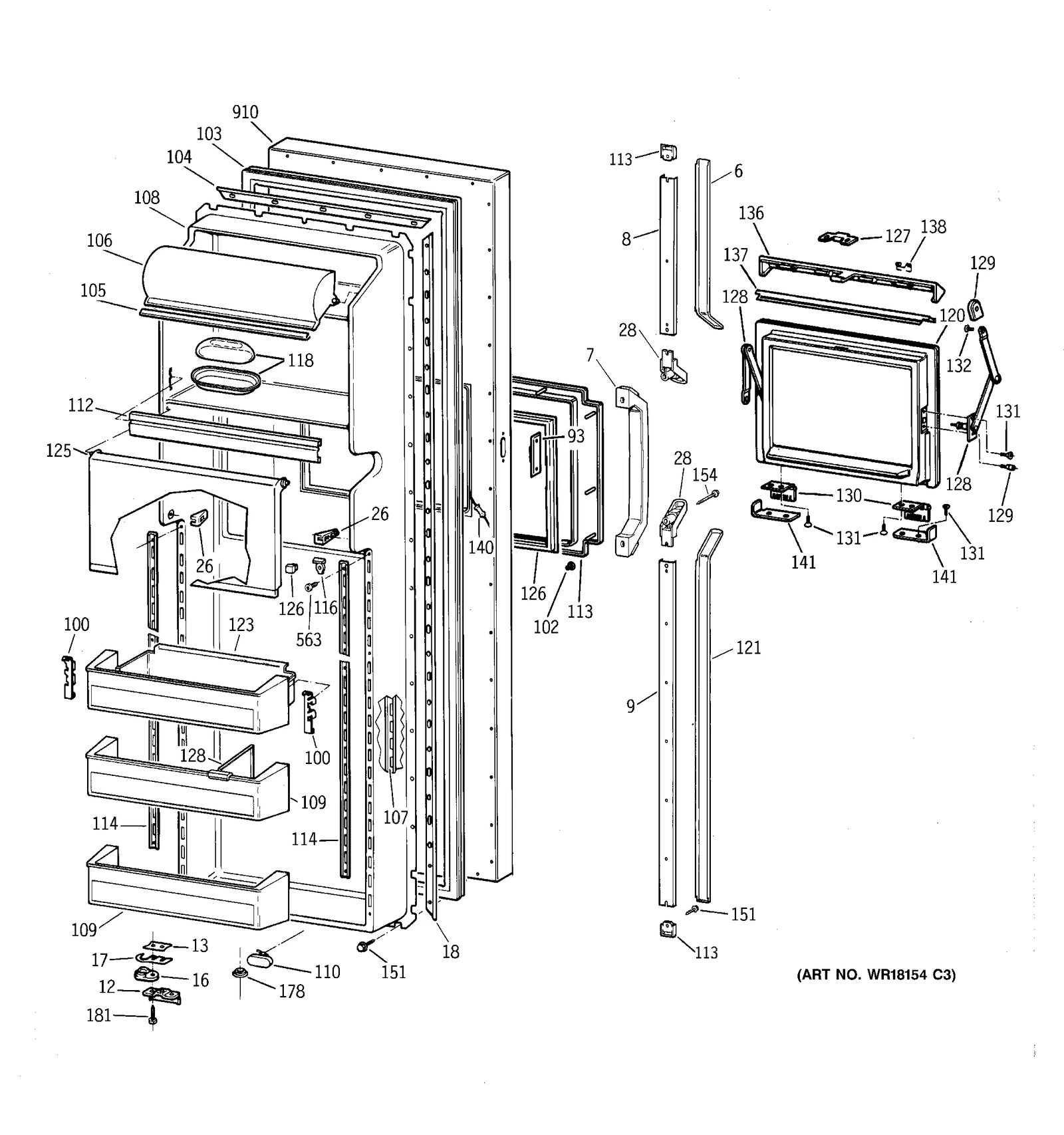Door Assembly CMK
