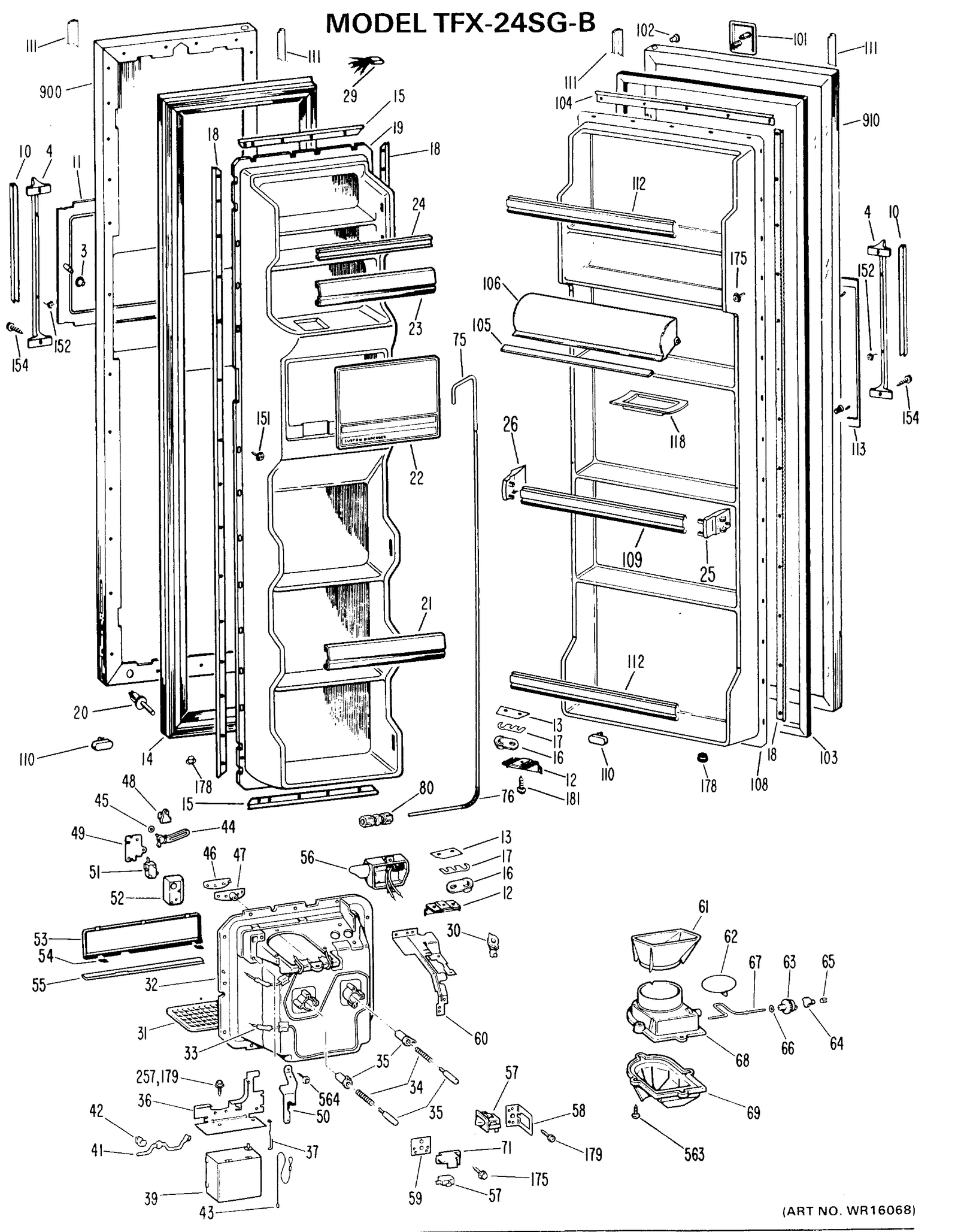 White Receptacle Dispenser