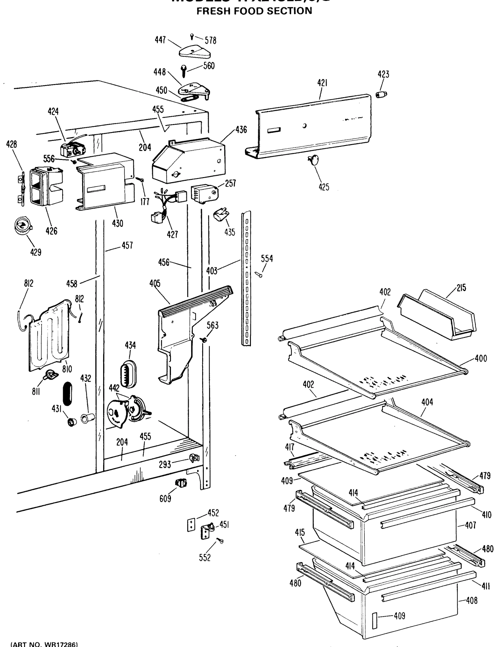 Glass Shelf Assembly