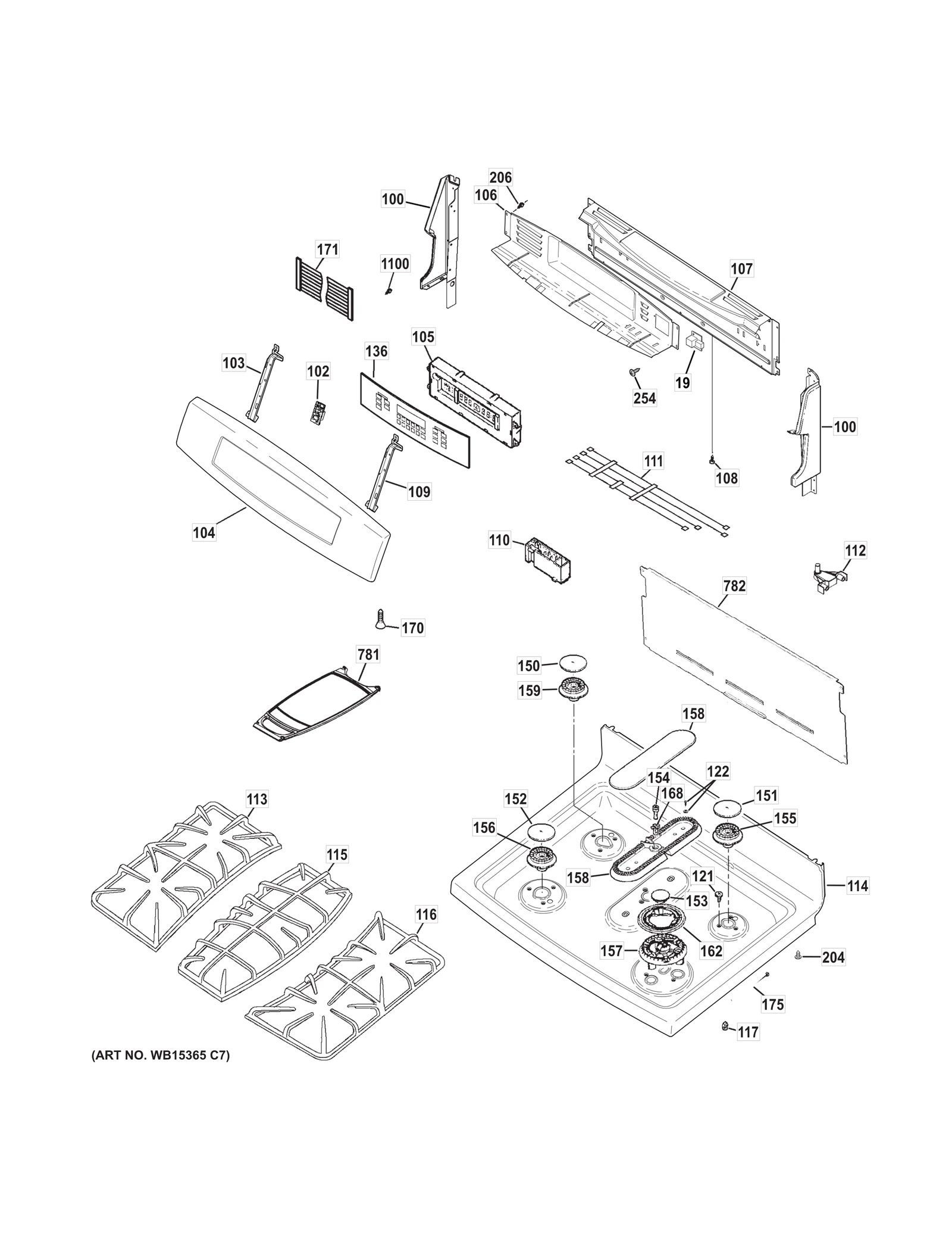Glass and Board Assembly
