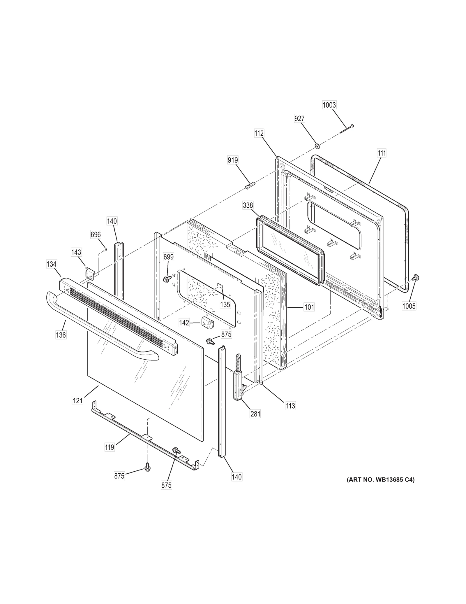 Door Glass (BQ)