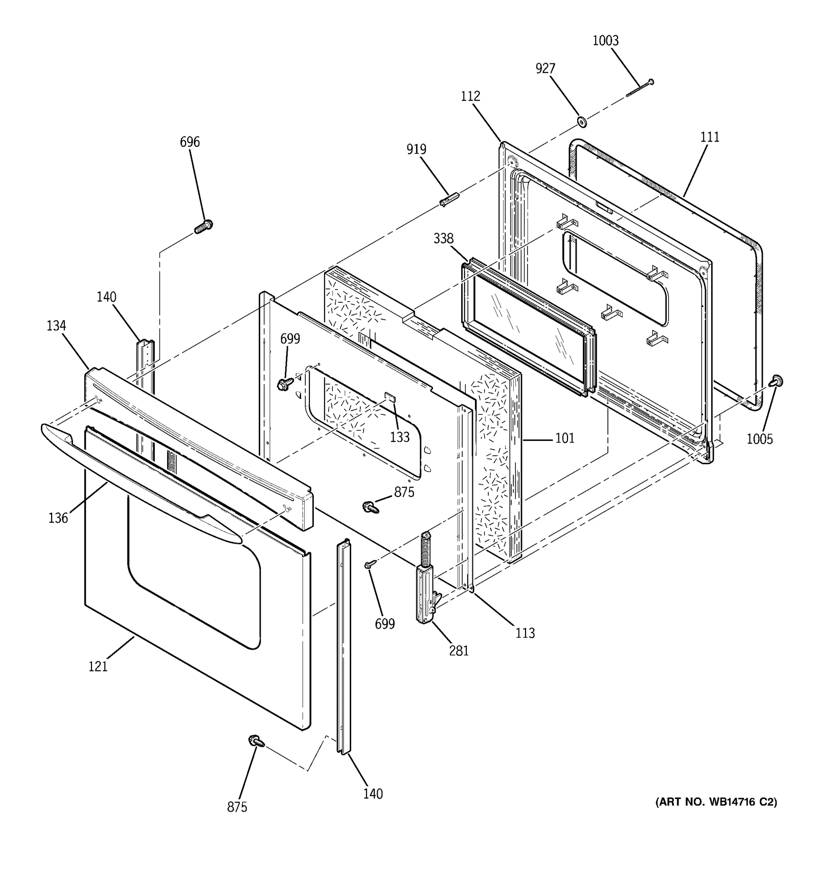 Door Liner Assembly