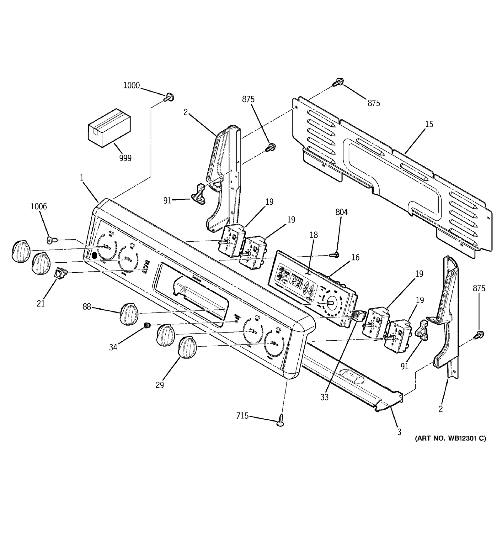 Trim and Bracket Assembly