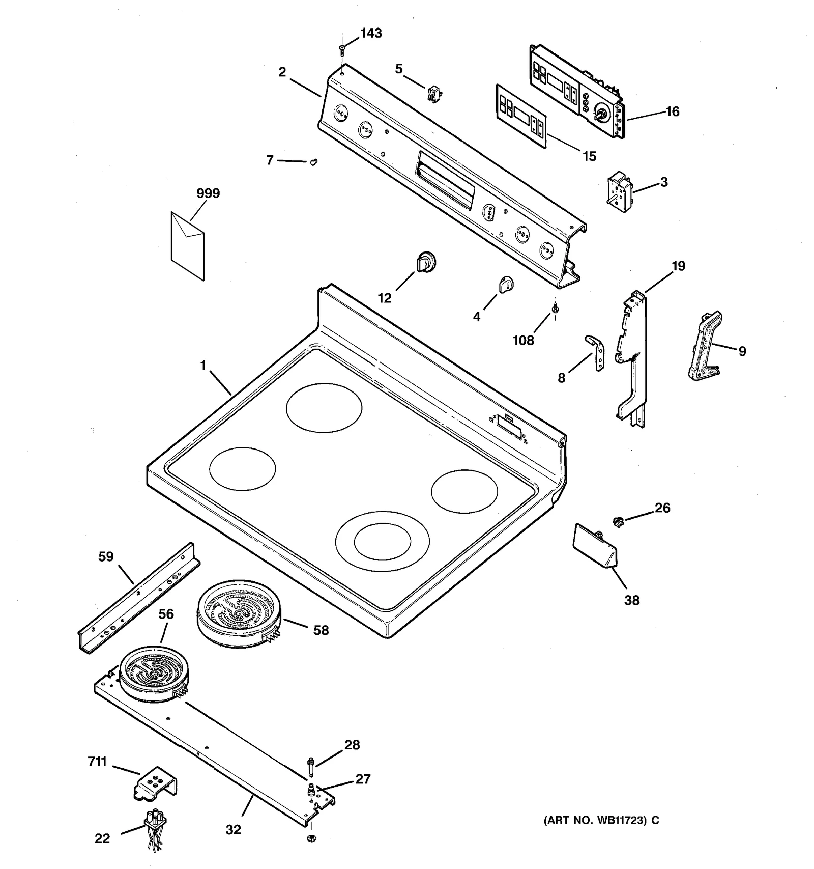 Trim and Bracket Assembly
