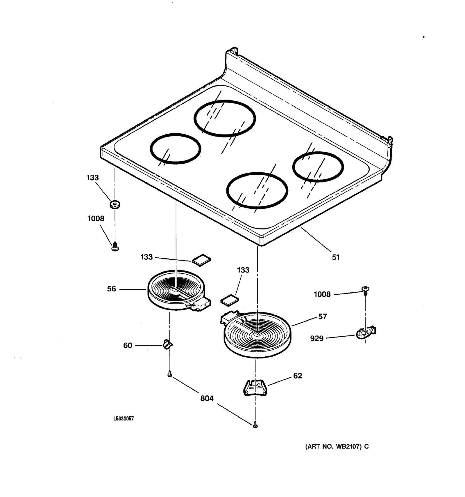 Glass Maintop