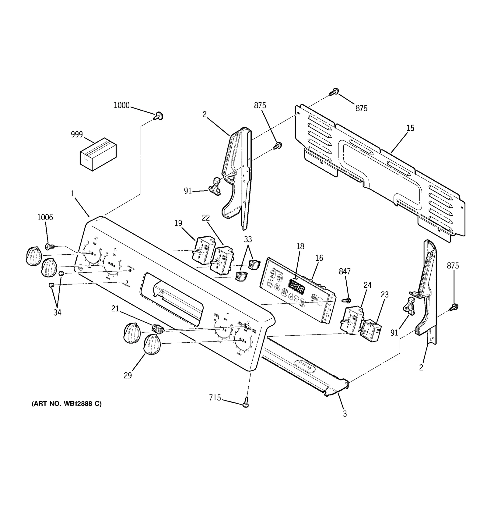 Trim and Bracket Assembly