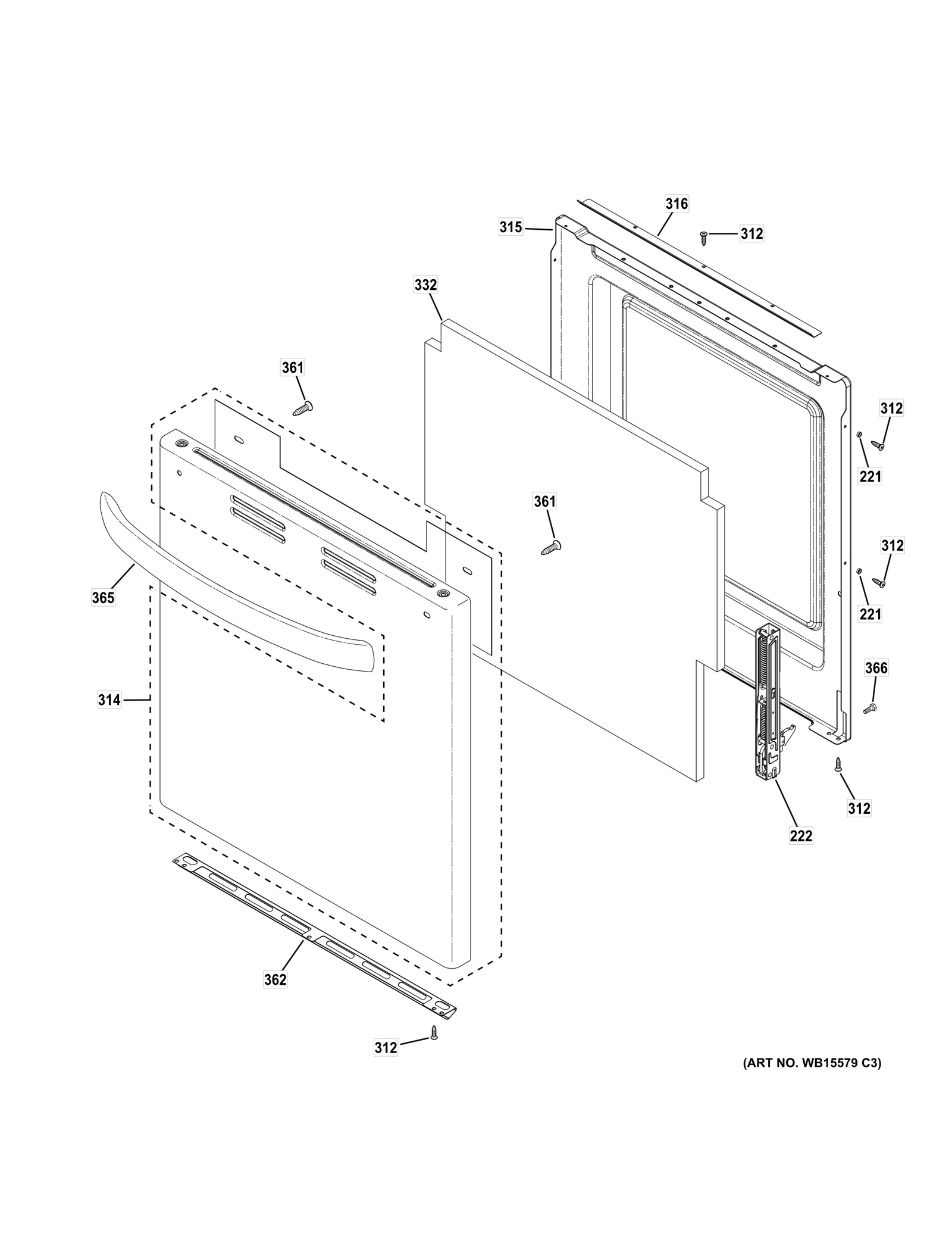 Upper Door Deflector