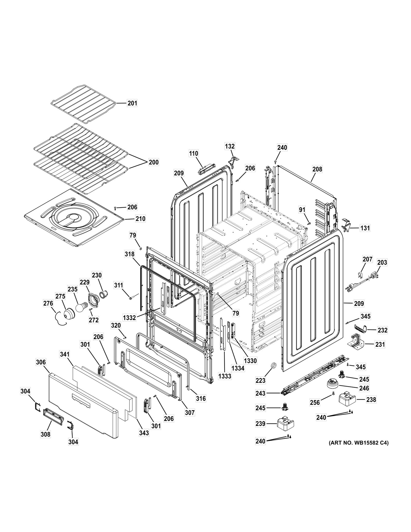 Drawer Gasket Assembly