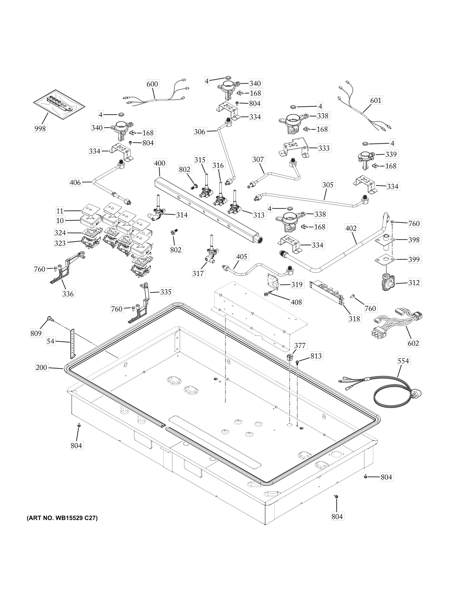 Inlet Gas Tube