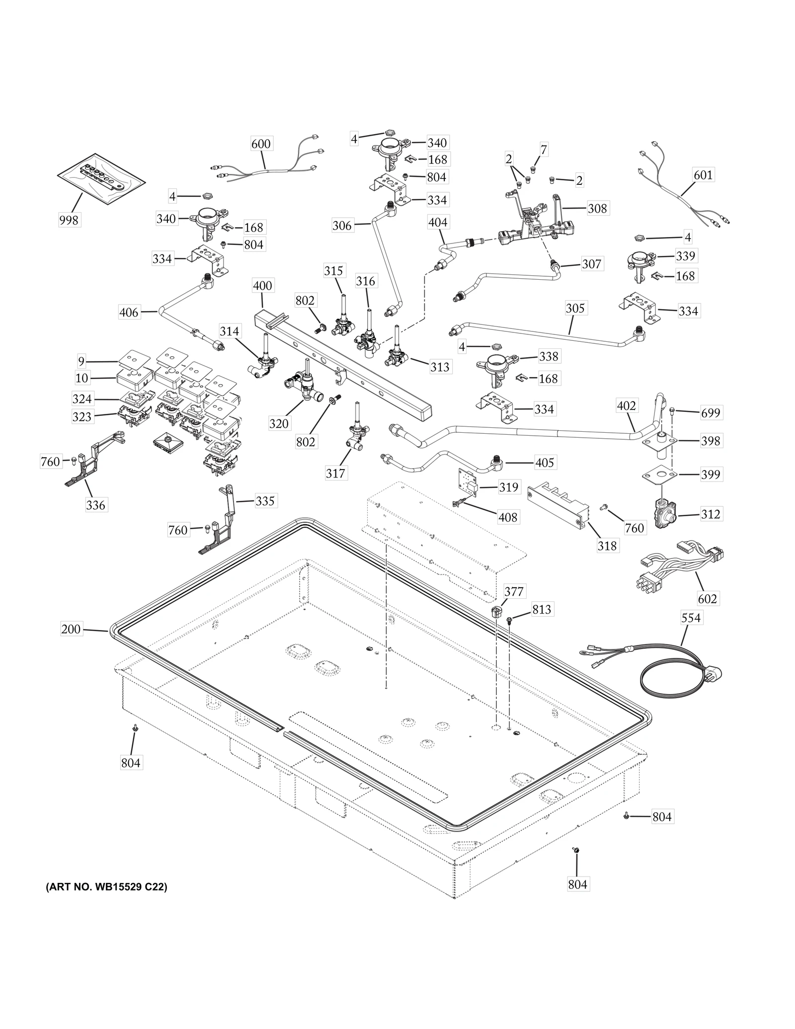 Manifold And Clamp Asm