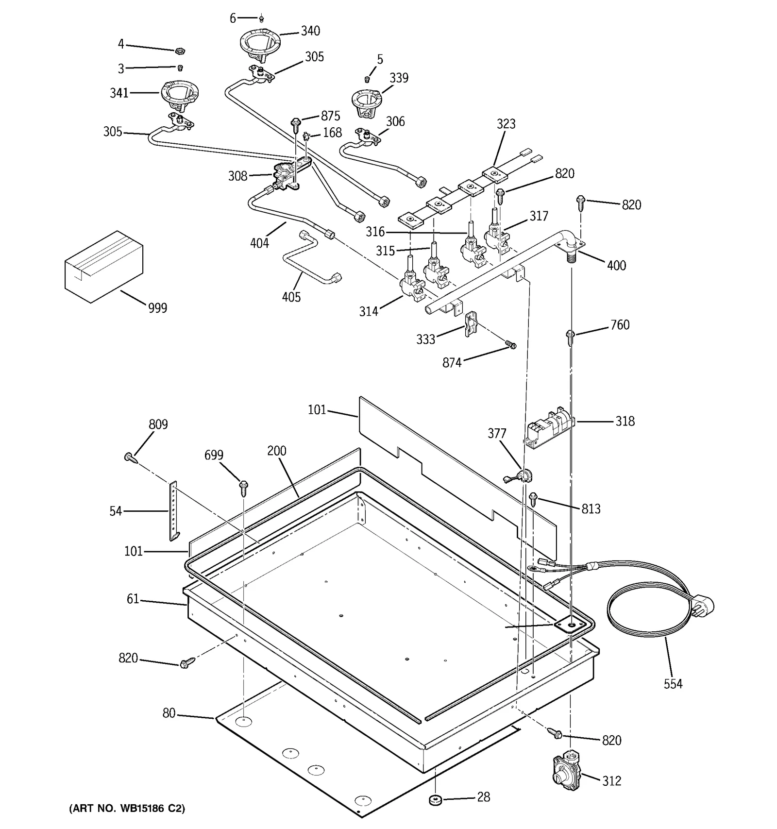 Gas Valve Right Front