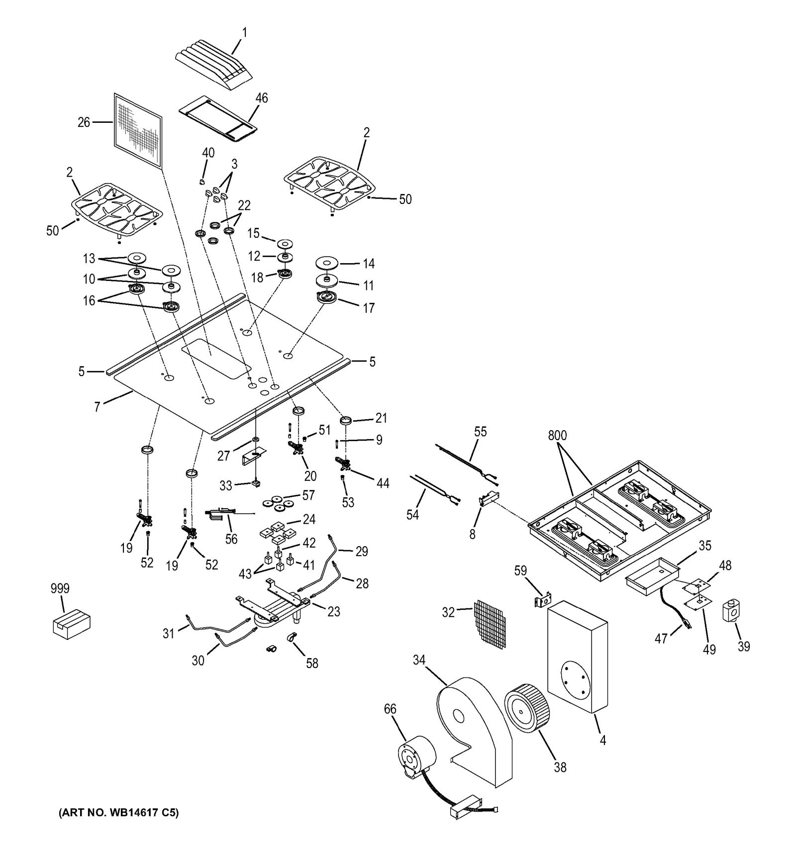 Burner Head and Base Kit
