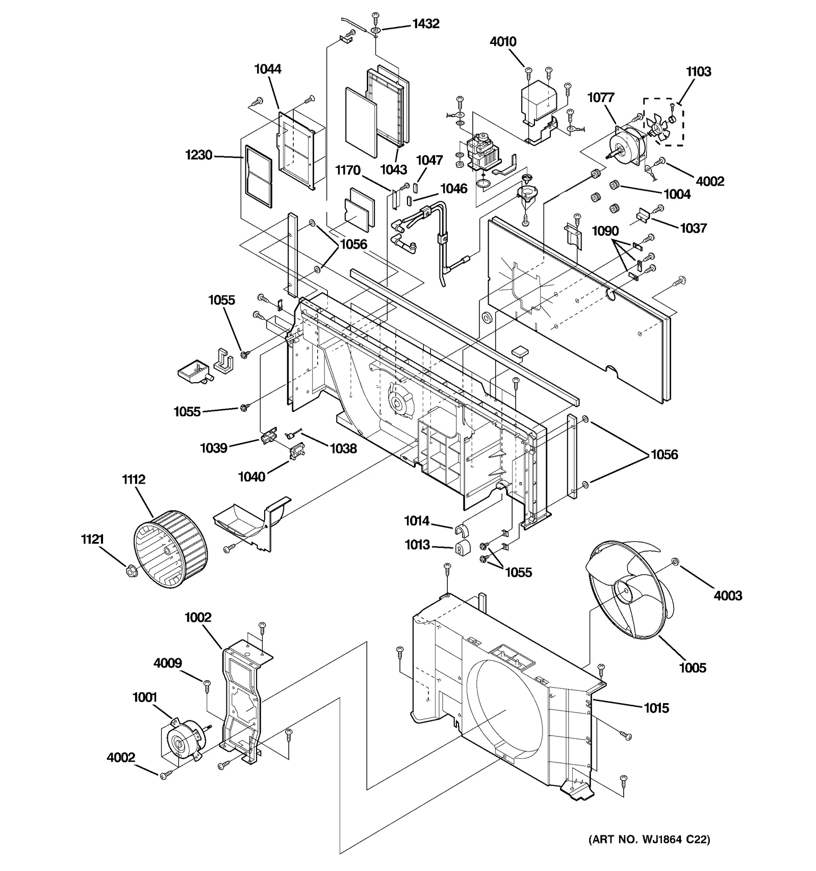 Outdoor Fan Motor