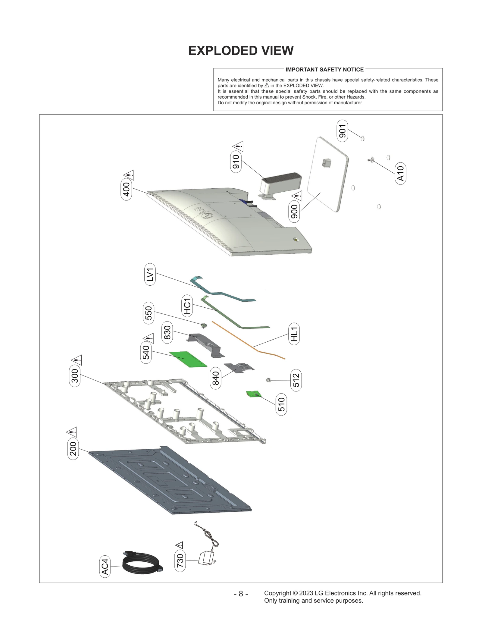 Main PCB Assembly