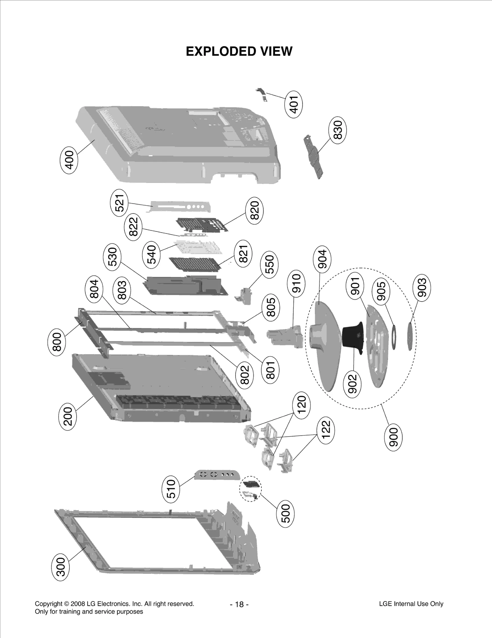 Front PCB Assembly