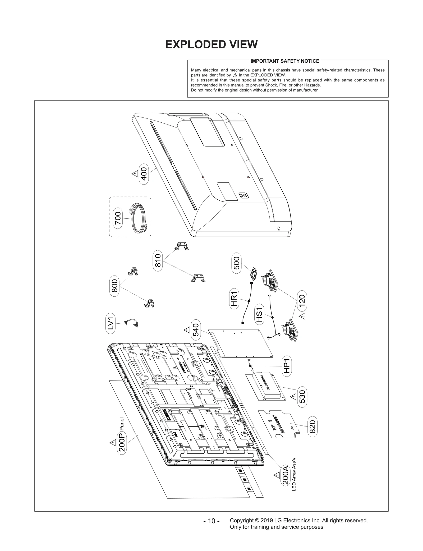 Mainboard BPR Total Assembly
