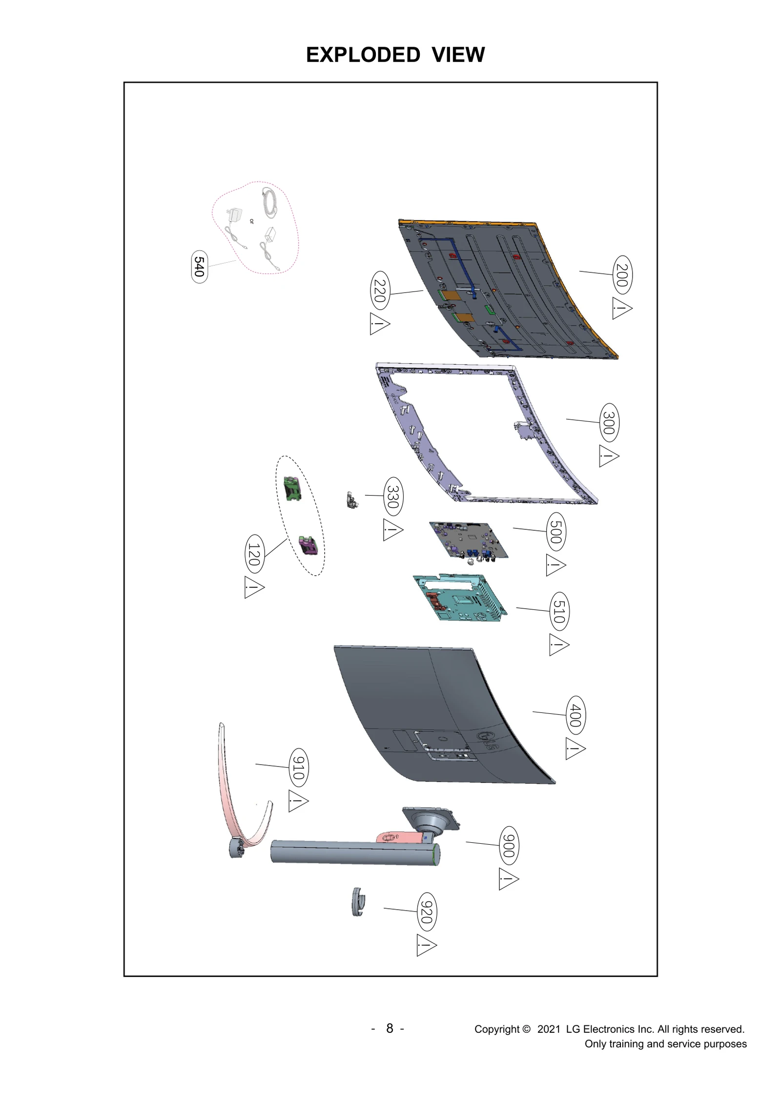Main Board,BPR Total Assembly