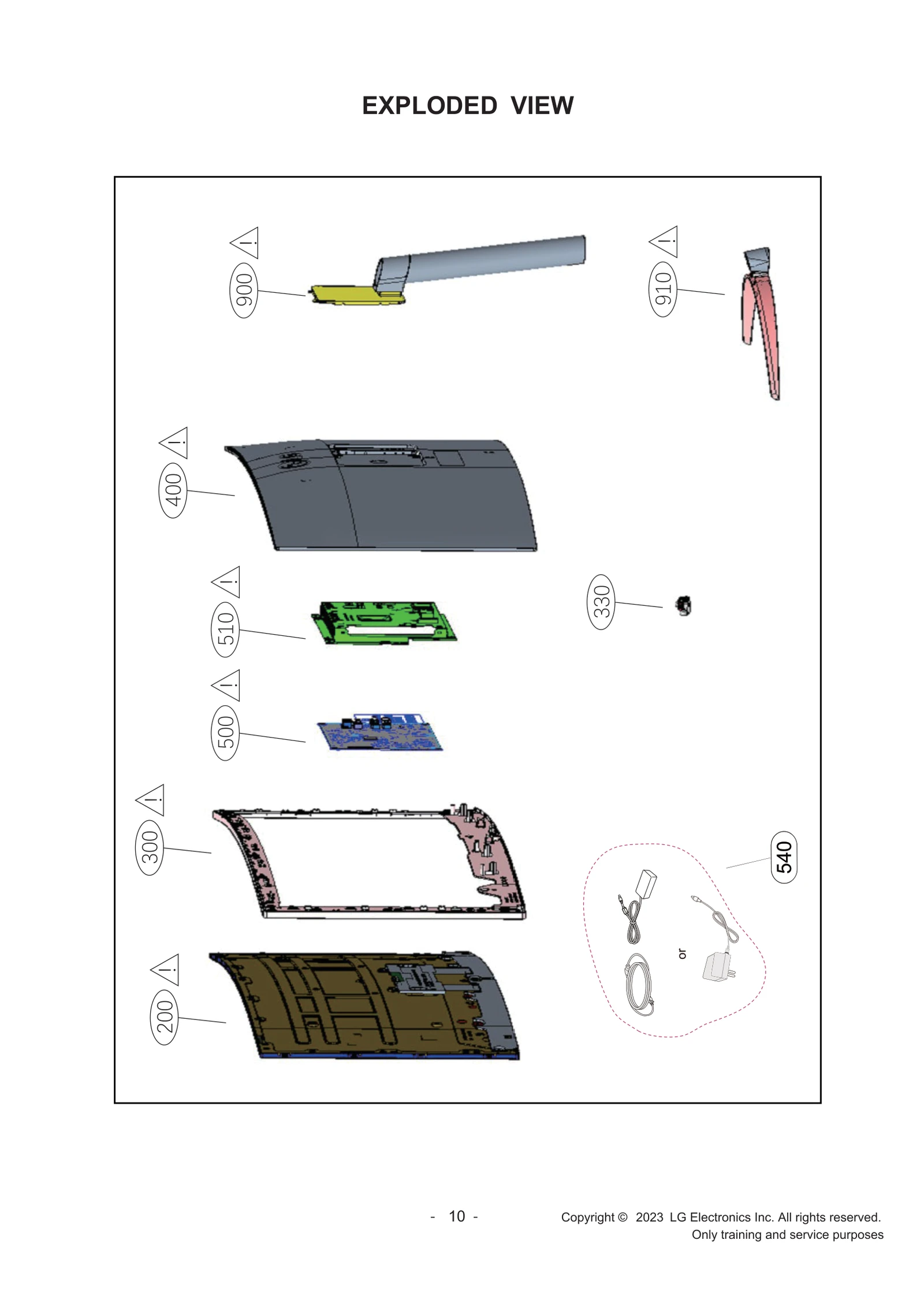 Main Board,BPR Total Assembly