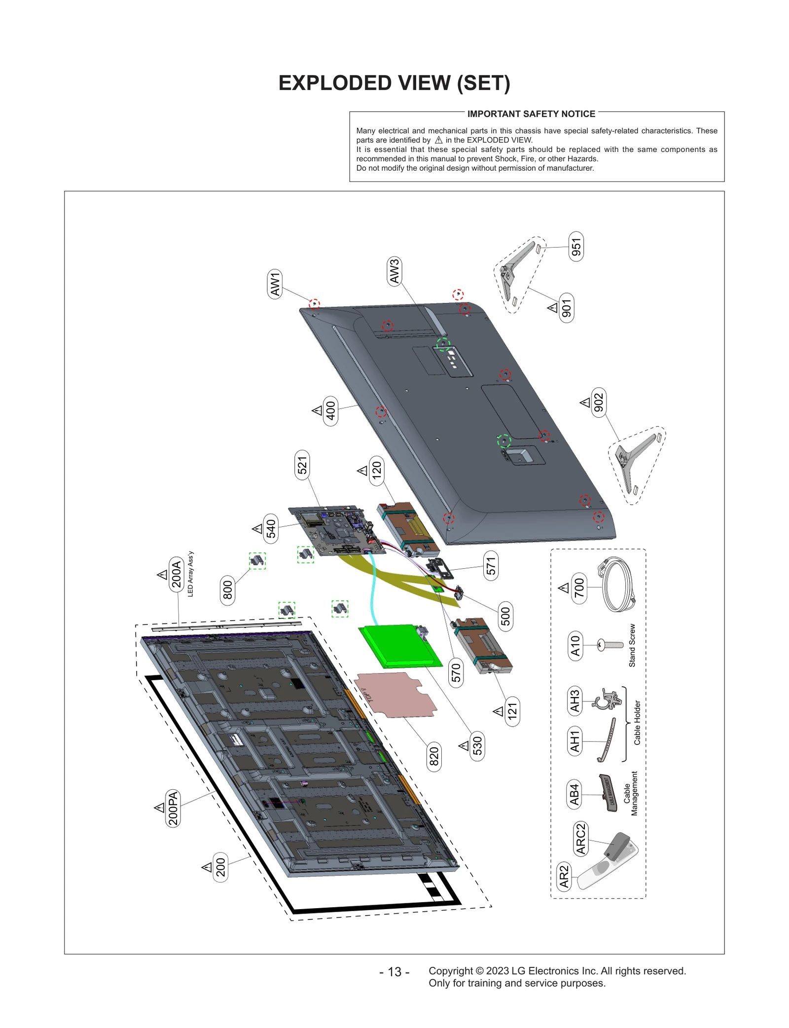 Mainboard BPR Total Assembly