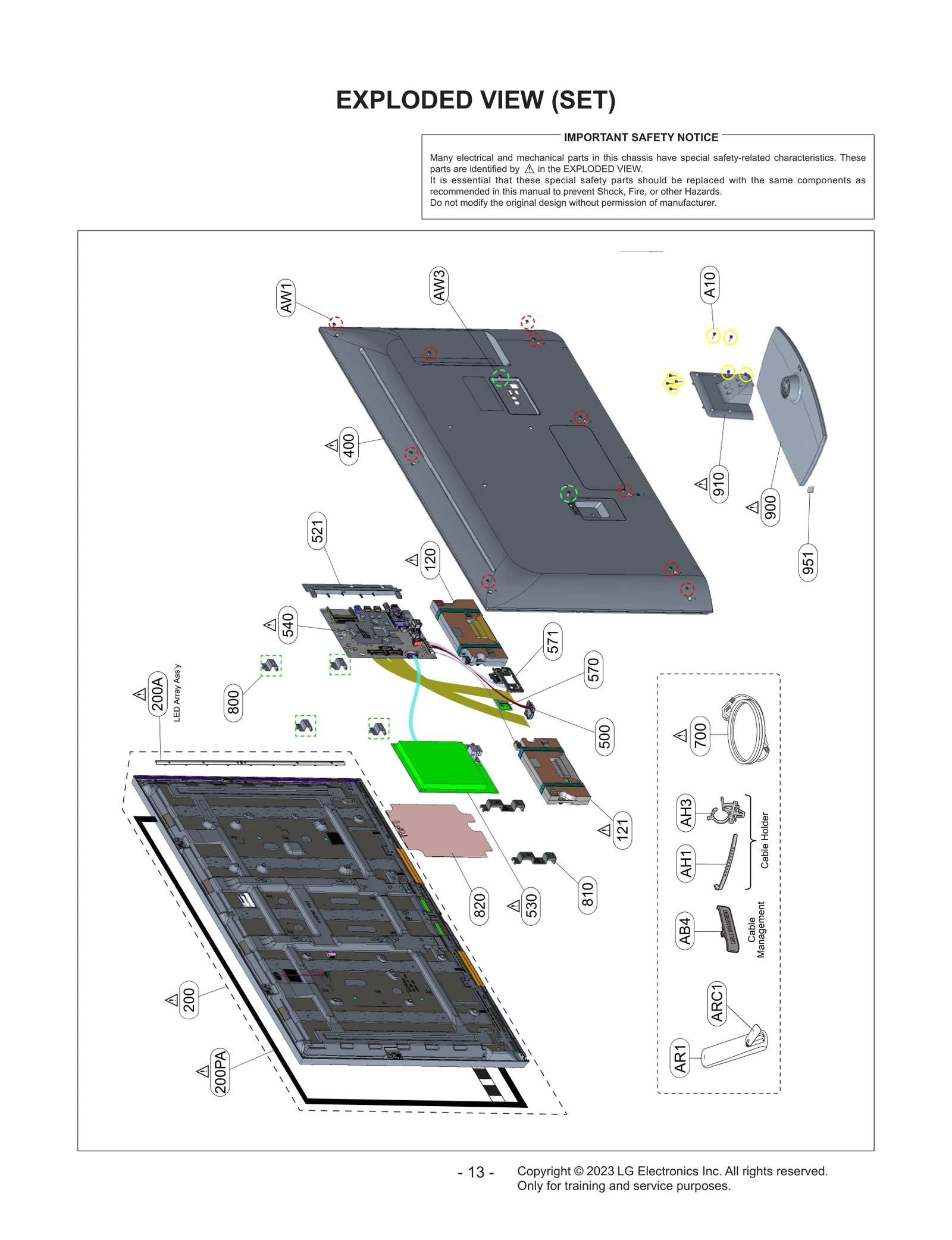 Mainboard BPR Total Assembly
