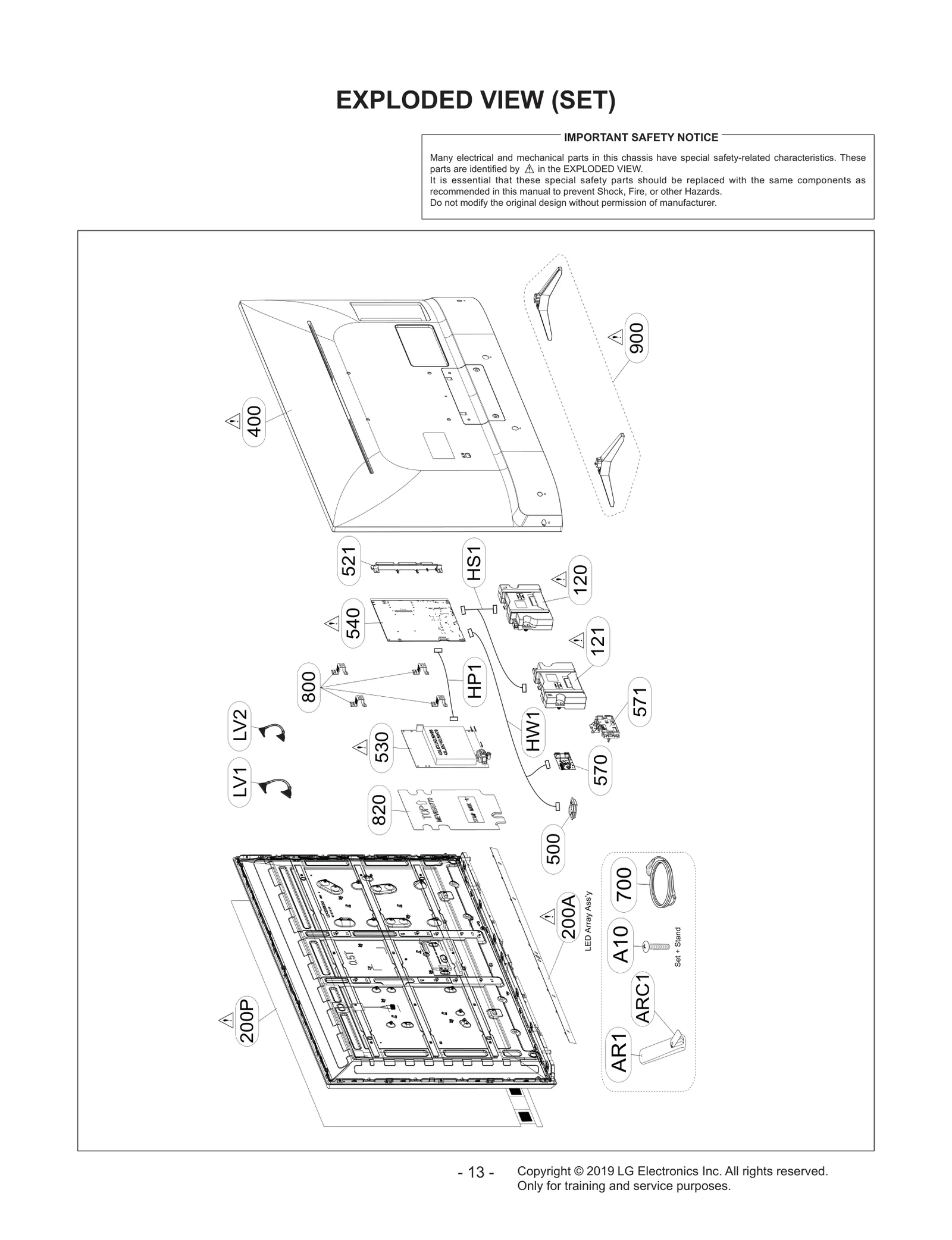 Mainboard BPR Total Assembly