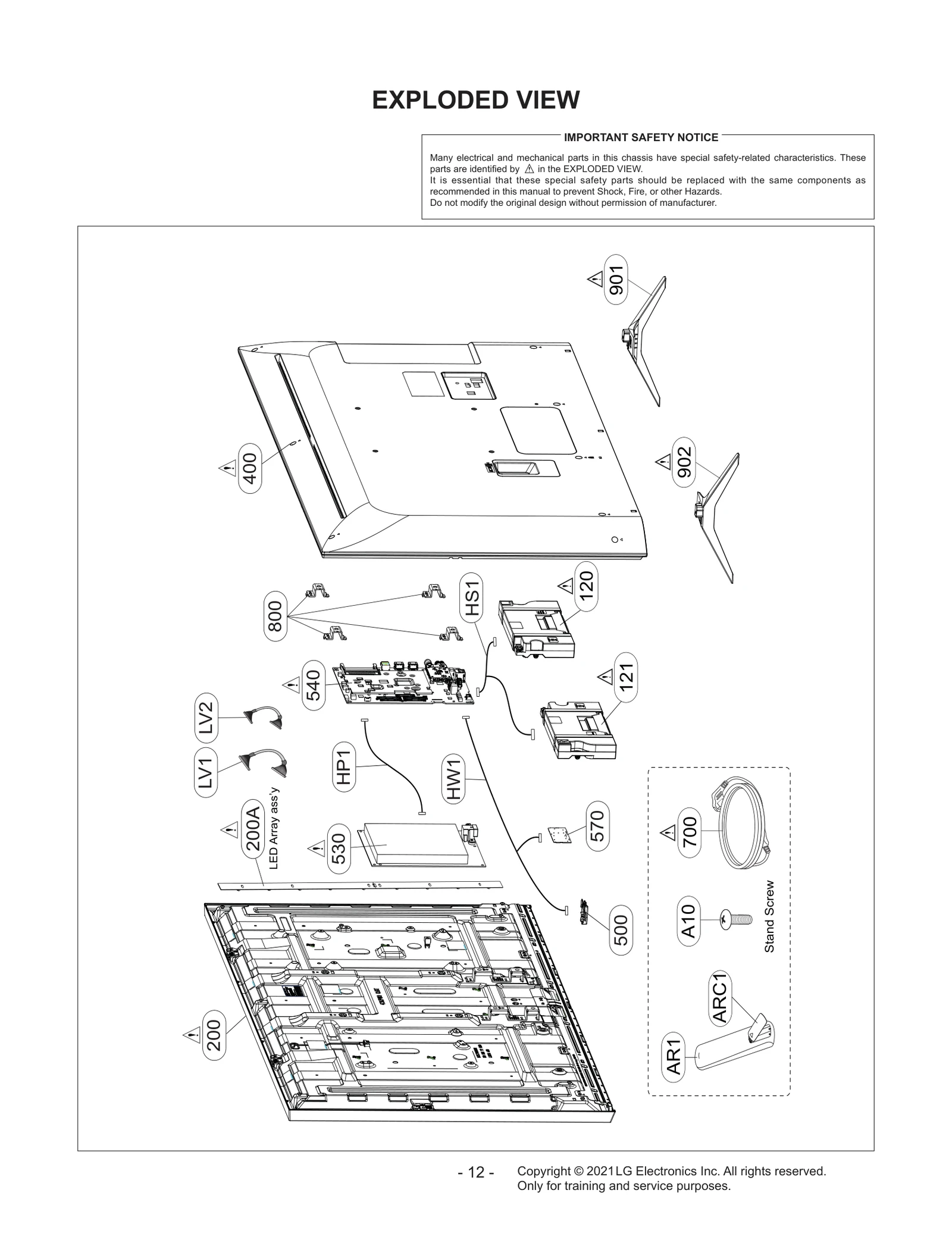 Mainboard BPR Total Assembly