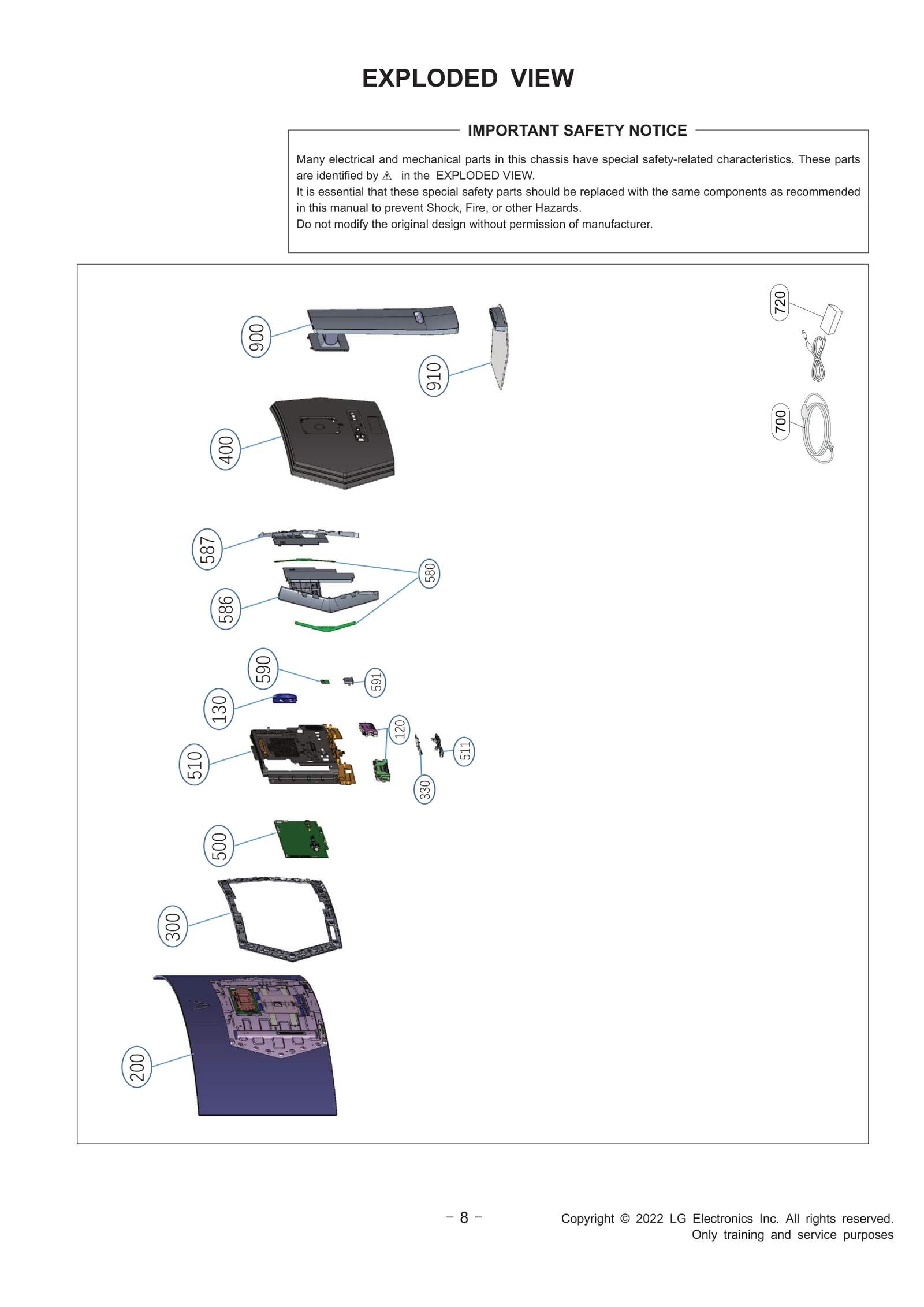 OLED Module Assembly